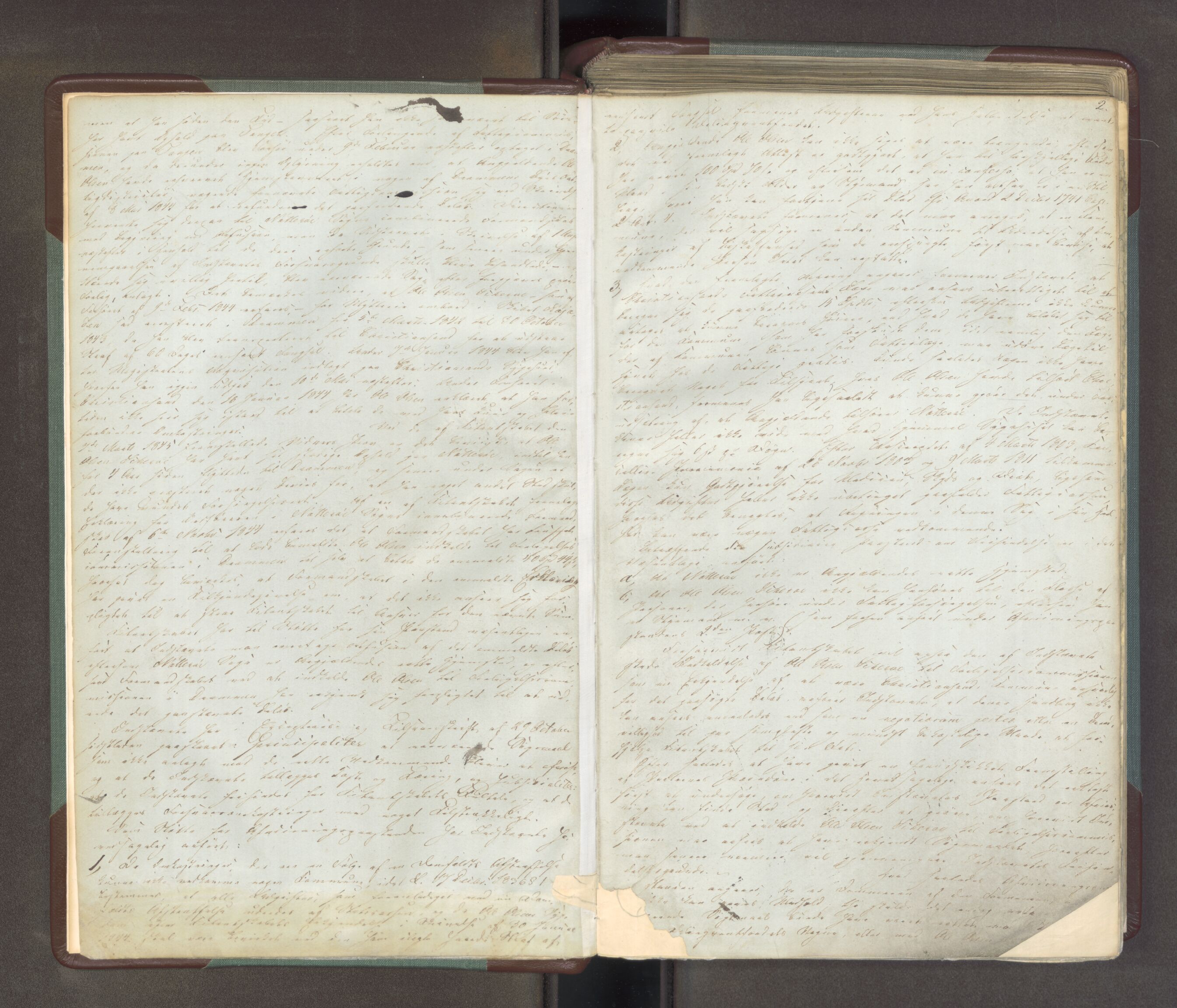 Søndre Jarlsberg sorenskriveri, AV/SAKO-A-129/F/Fa/L0034A: Tingbok, 1846-1850, p. 1b-2a