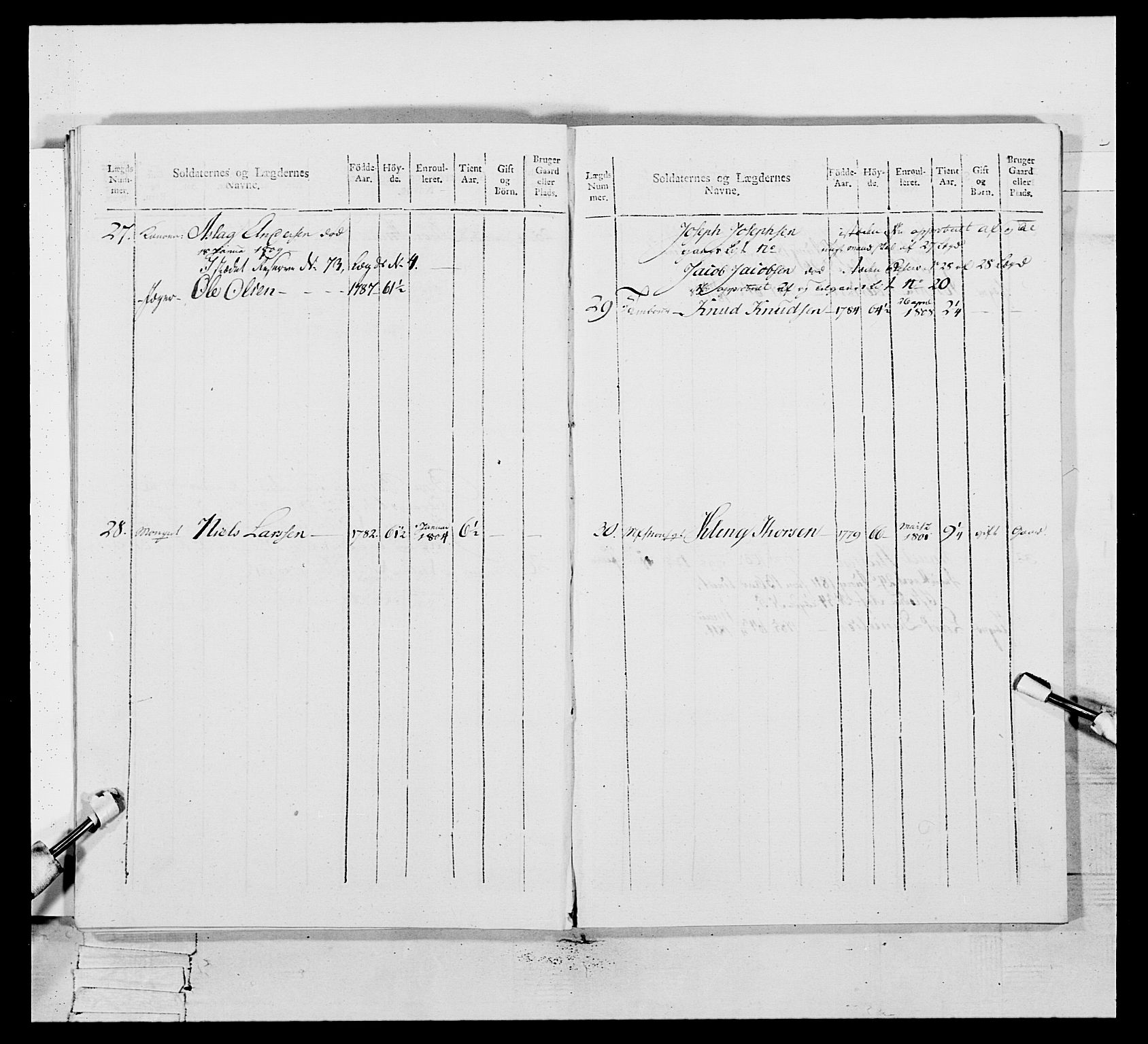 Generalitets- og kommissariatskollegiet, Det kongelige norske kommissariatskollegium, AV/RA-EA-5420/E/Eh/L0111: Vesterlenske nasjonale infanteriregiment, 1810, p. 357