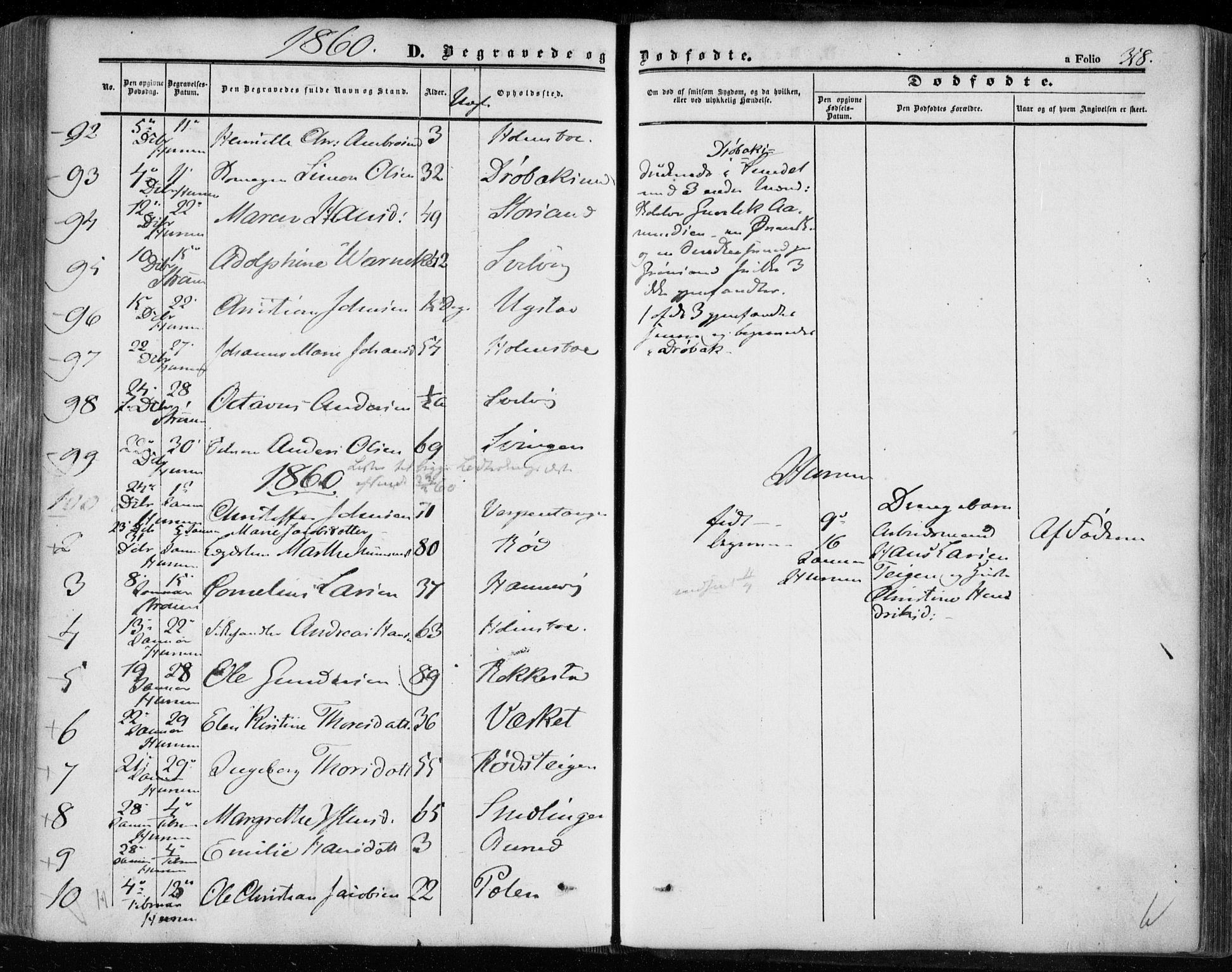 Hurum kirkebøker, SAKO/A-229/F/Fa/L0011: Parish register (official) no. 11, 1847-1860, p. 358