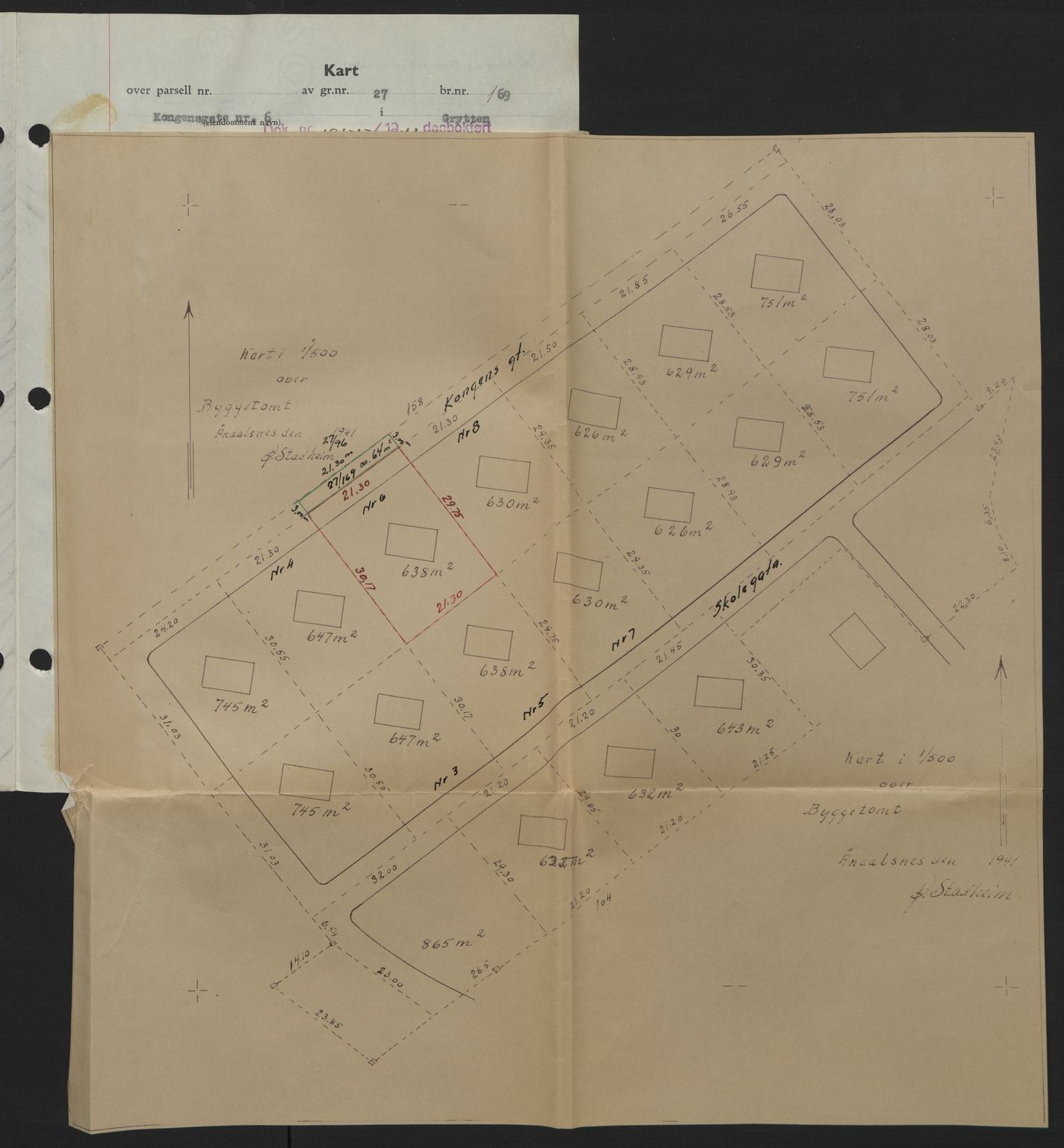 Romsdal sorenskriveri, AV/SAT-A-4149/1/2/2C: Mortgage book no. A10, 1941-1941, Diary no: : 1561/1941