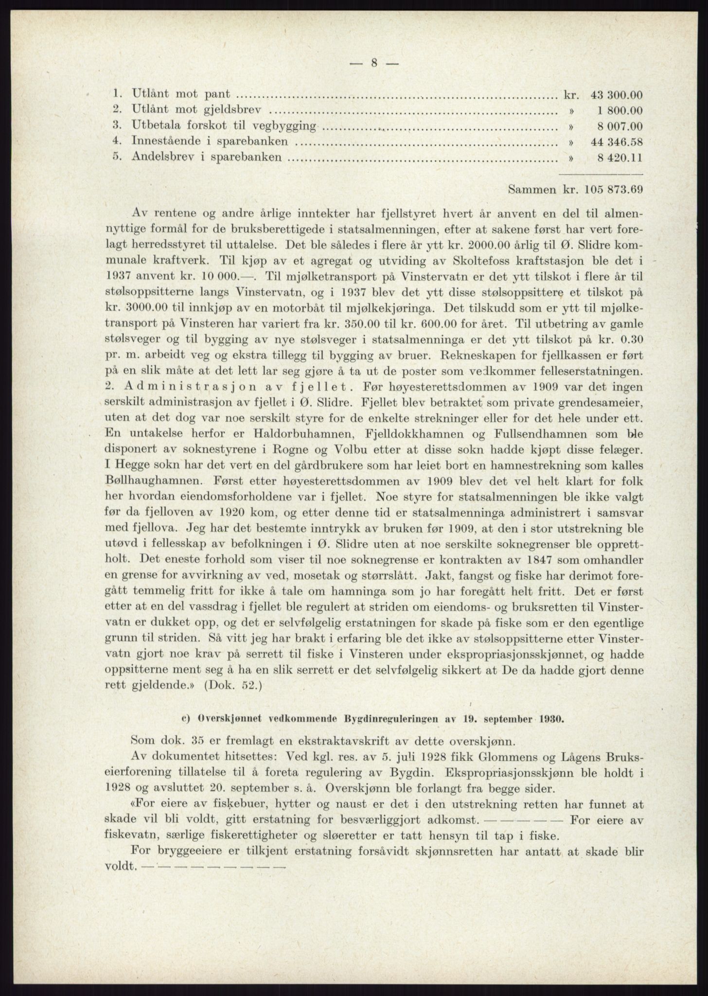 Høyfjellskommisjonen, AV/RA-S-1546/X/Xa/L0001: Nr. 1-33, 1909-1953, p. 5977