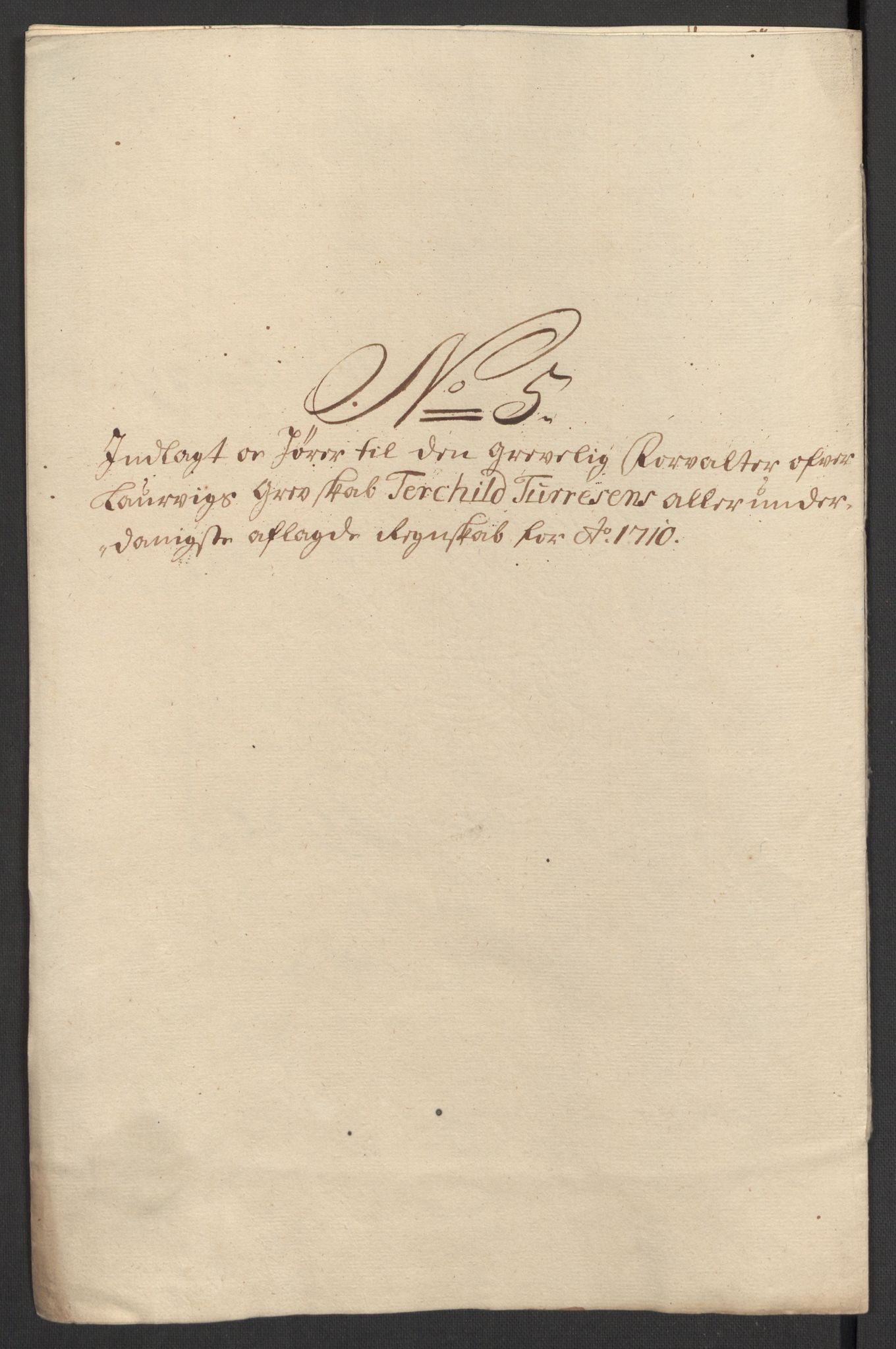 Rentekammeret inntil 1814, Reviderte regnskaper, Fogderegnskap, RA/EA-4092/R33/L1981: Fogderegnskap Larvik grevskap, 1709-1710, p. 393