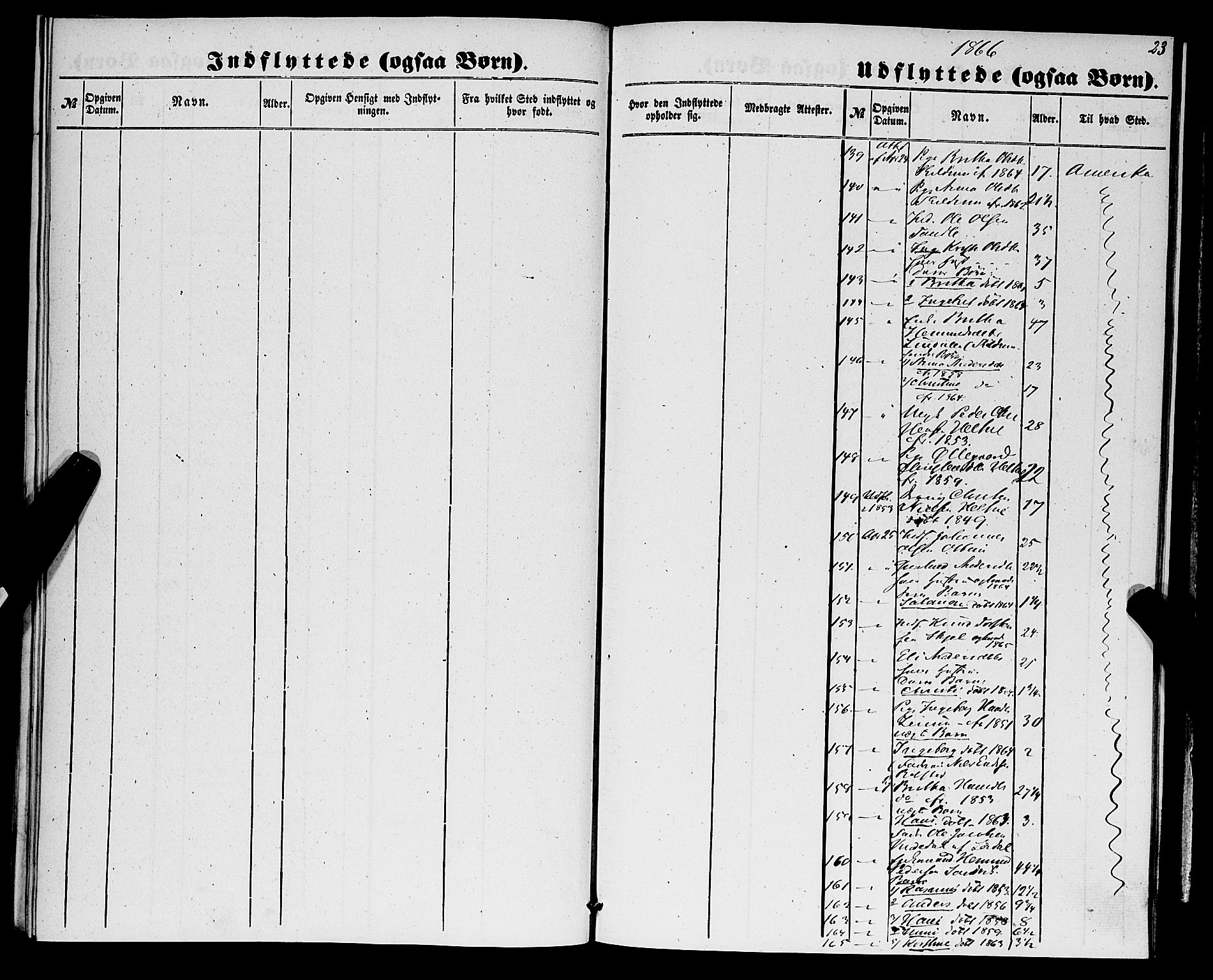 Luster sokneprestembete, SAB/A-81101/H/Haa/Haaa/L0009: Parish register (official) no. A 9, 1856-1871, p. 23