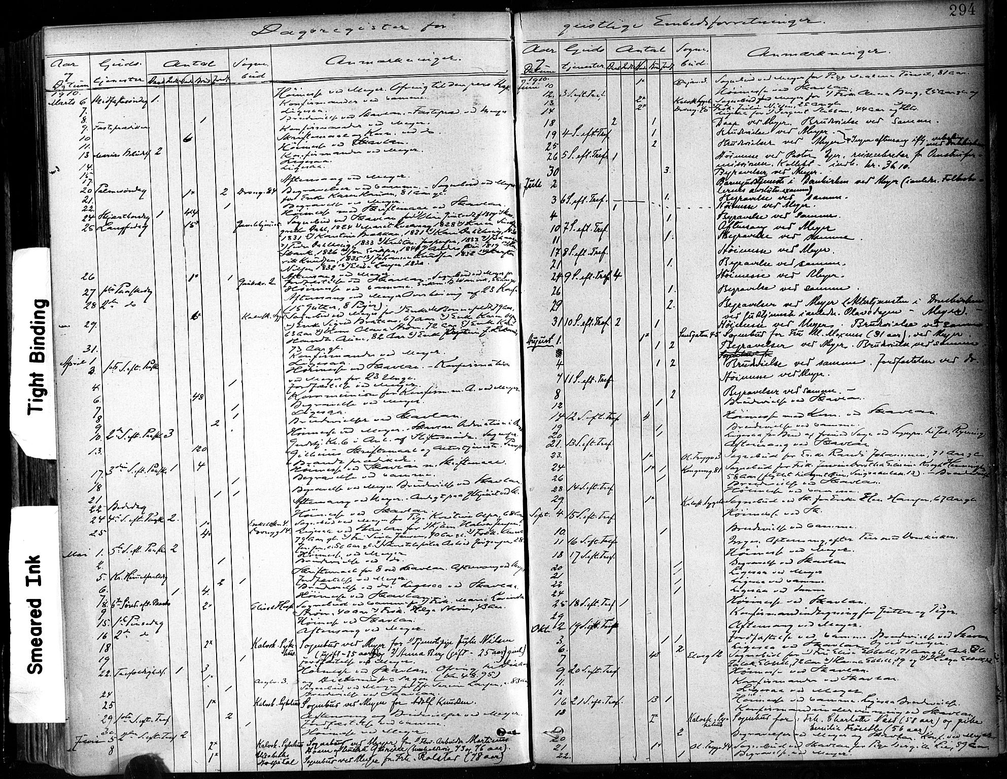 Ministerialprotokoller, klokkerbøker og fødselsregistre - Sør-Trøndelag, SAT/A-1456/602/L0120: Parish register (official) no. 602A18, 1880-1913, p. 294