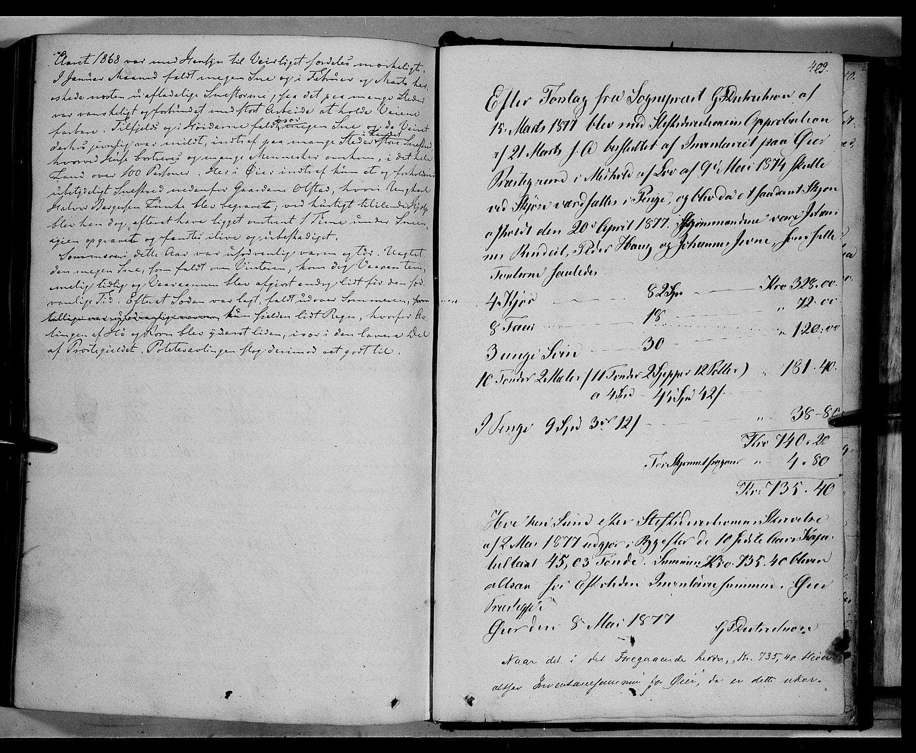 Øyer prestekontor, AV/SAH-PREST-084/H/Ha/Haa/L0005: Parish register (official) no. 5, 1842-1857, p. 409