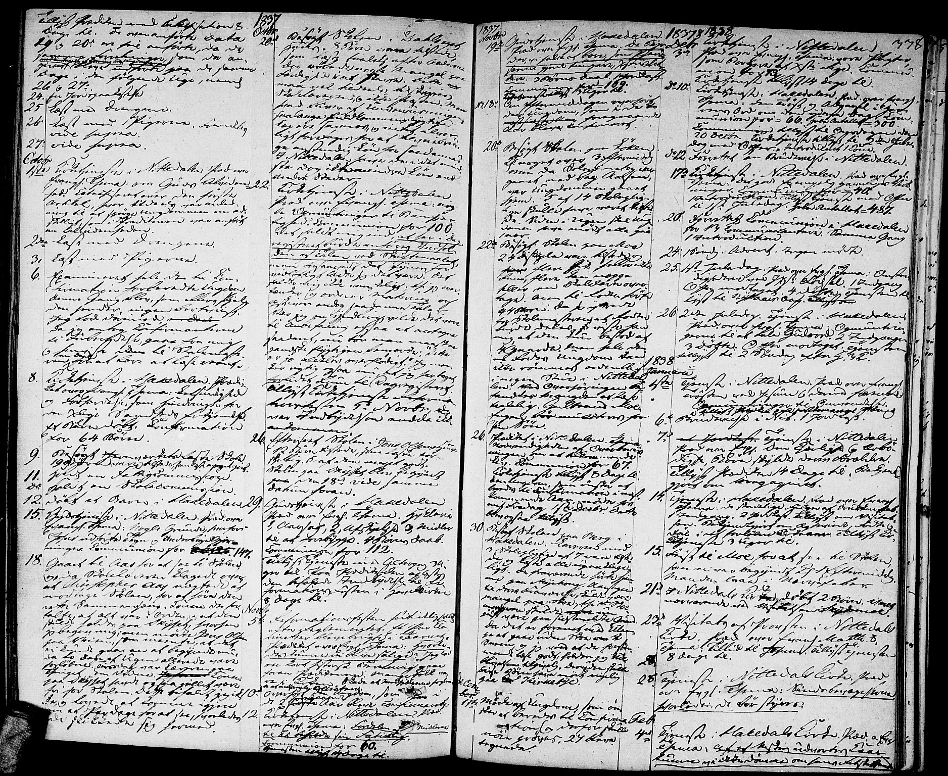 Nittedal prestekontor Kirkebøker, SAO/A-10365a/F/Fa/L0004: Parish register (official) no. I 4, 1836-1849, p. 338