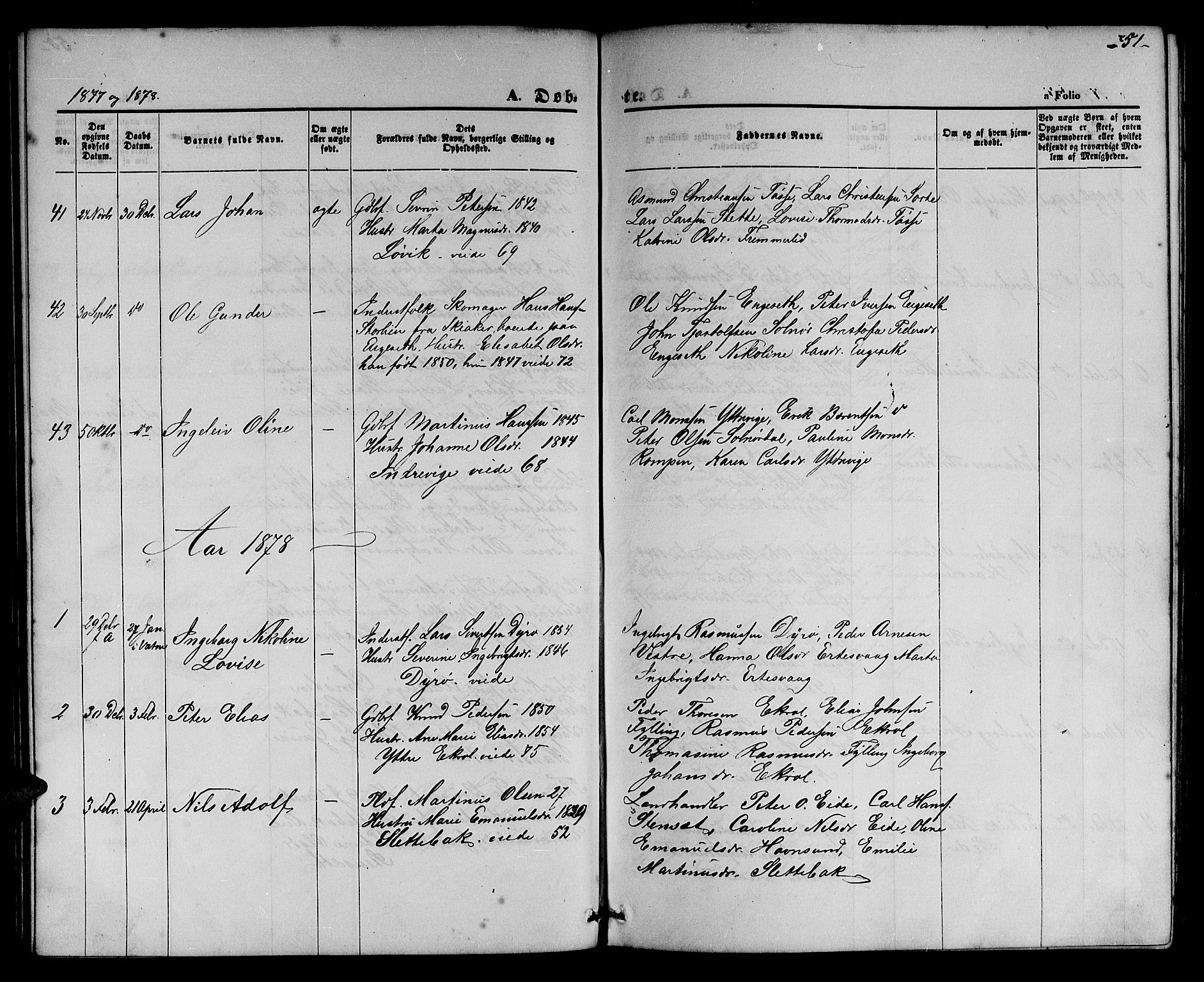 Ministerialprotokoller, klokkerbøker og fødselsregistre - Møre og Romsdal, AV/SAT-A-1454/524/L0364: Parish register (copy) no. 524C05, 1865-1879, p. 51