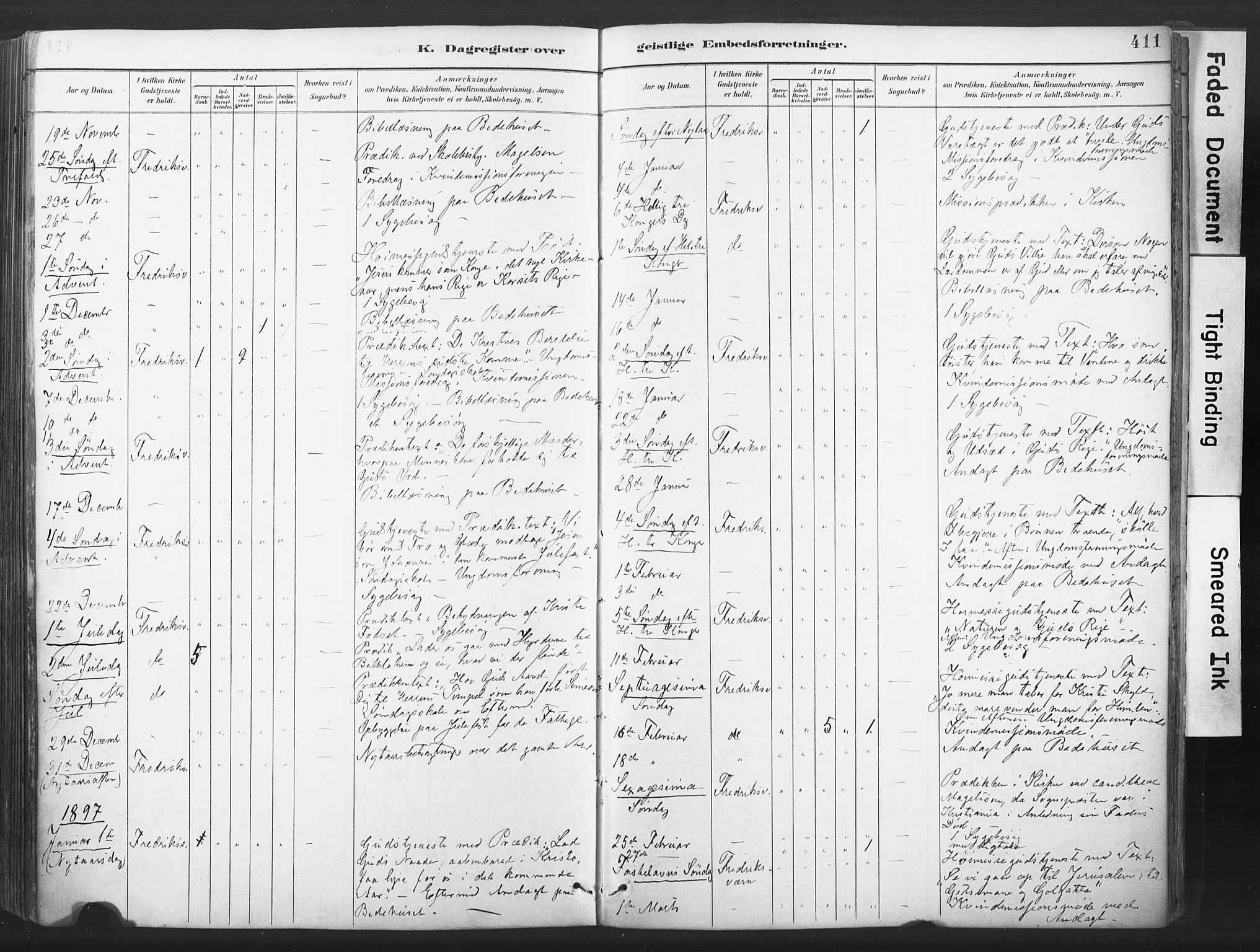 Stavern kirkebøker, AV/SAKO-A-318/F/Fa/L0008: Parish register (official) no. 8, 1878-1905, p. 411