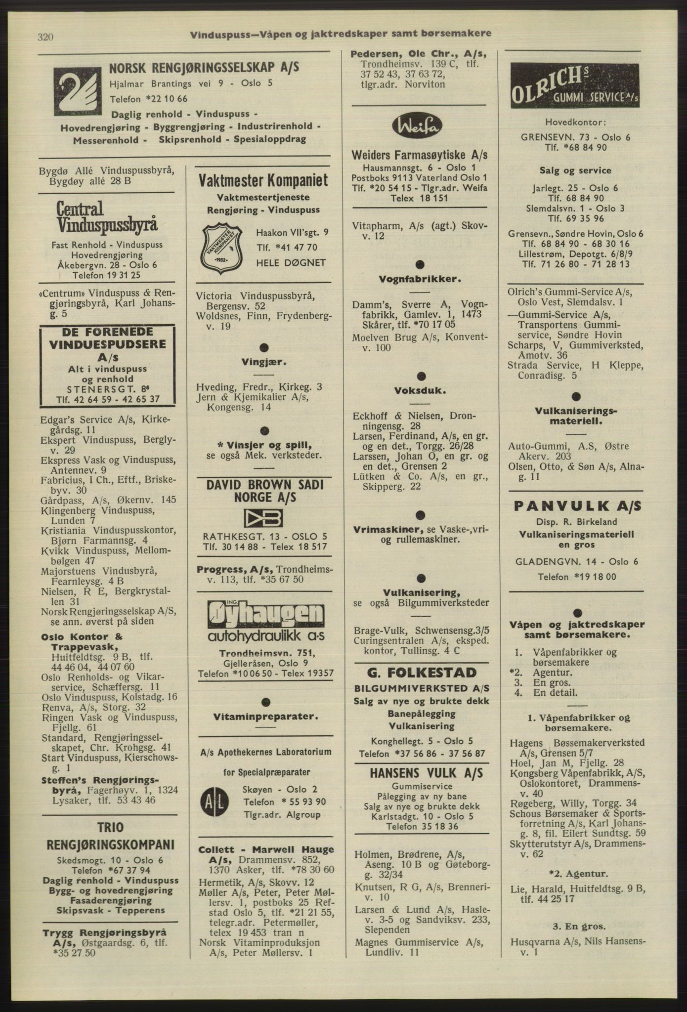 Kristiania/Oslo adressebok, PUBL/-, 1975-1976, p. 320