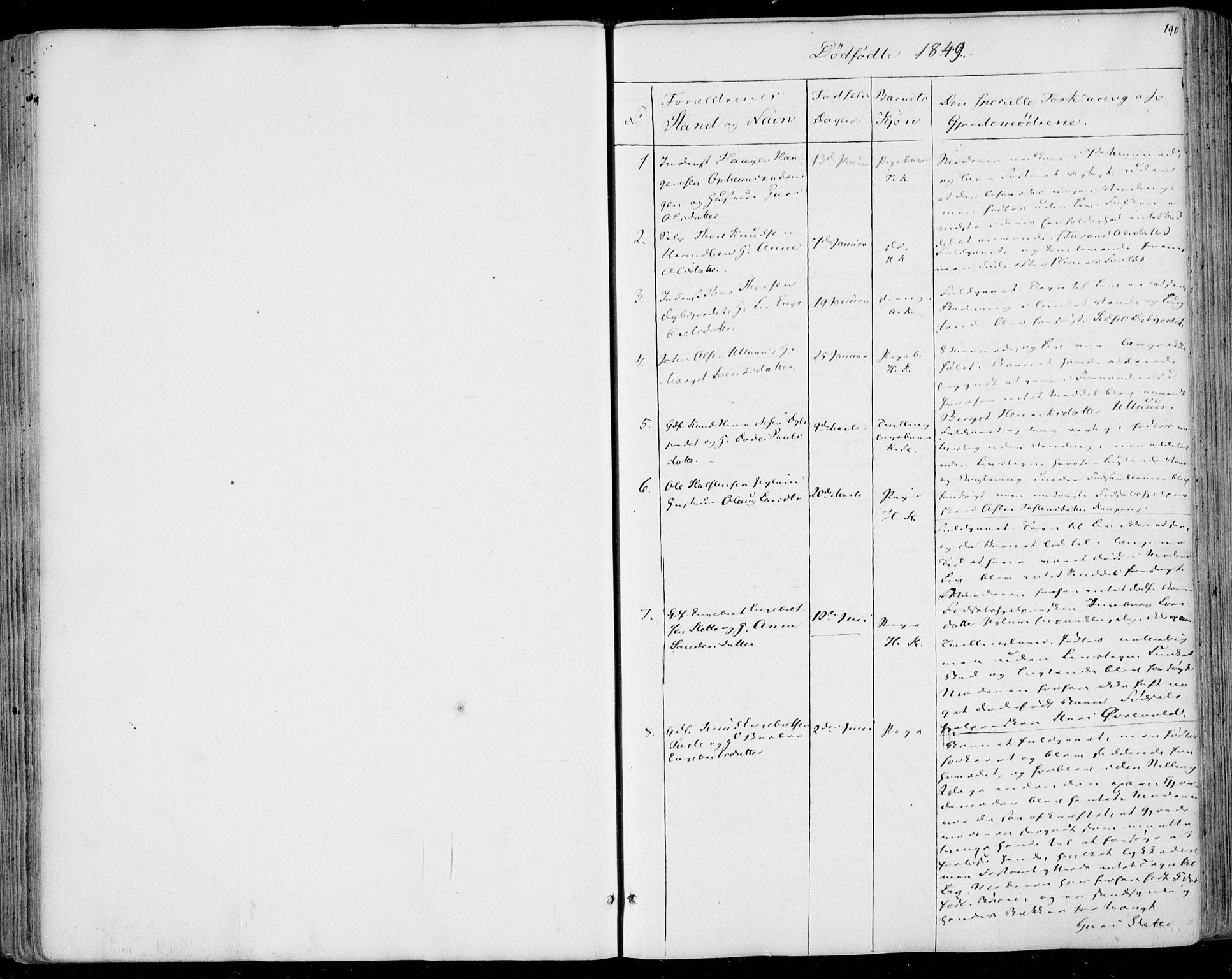 Ål kirkebøker, AV/SAKO-A-249/F/Fa/L0006: Parish register (official) no. I 6, 1849-1864, p. 190