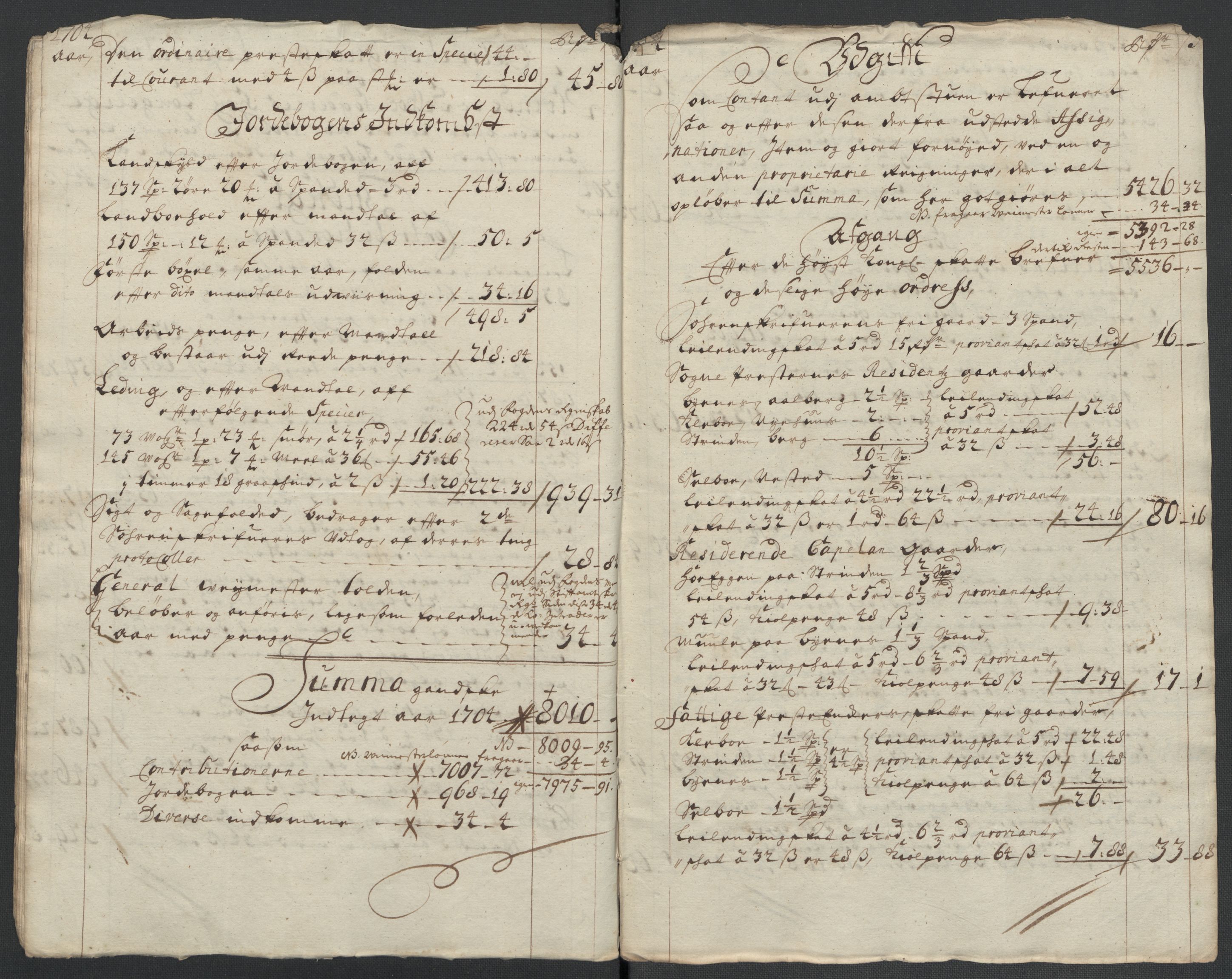 Rentekammeret inntil 1814, Reviderte regnskaper, Fogderegnskap, AV/RA-EA-4092/R61/L4109: Fogderegnskap Strinda og Selbu, 1704-1706, p. 19