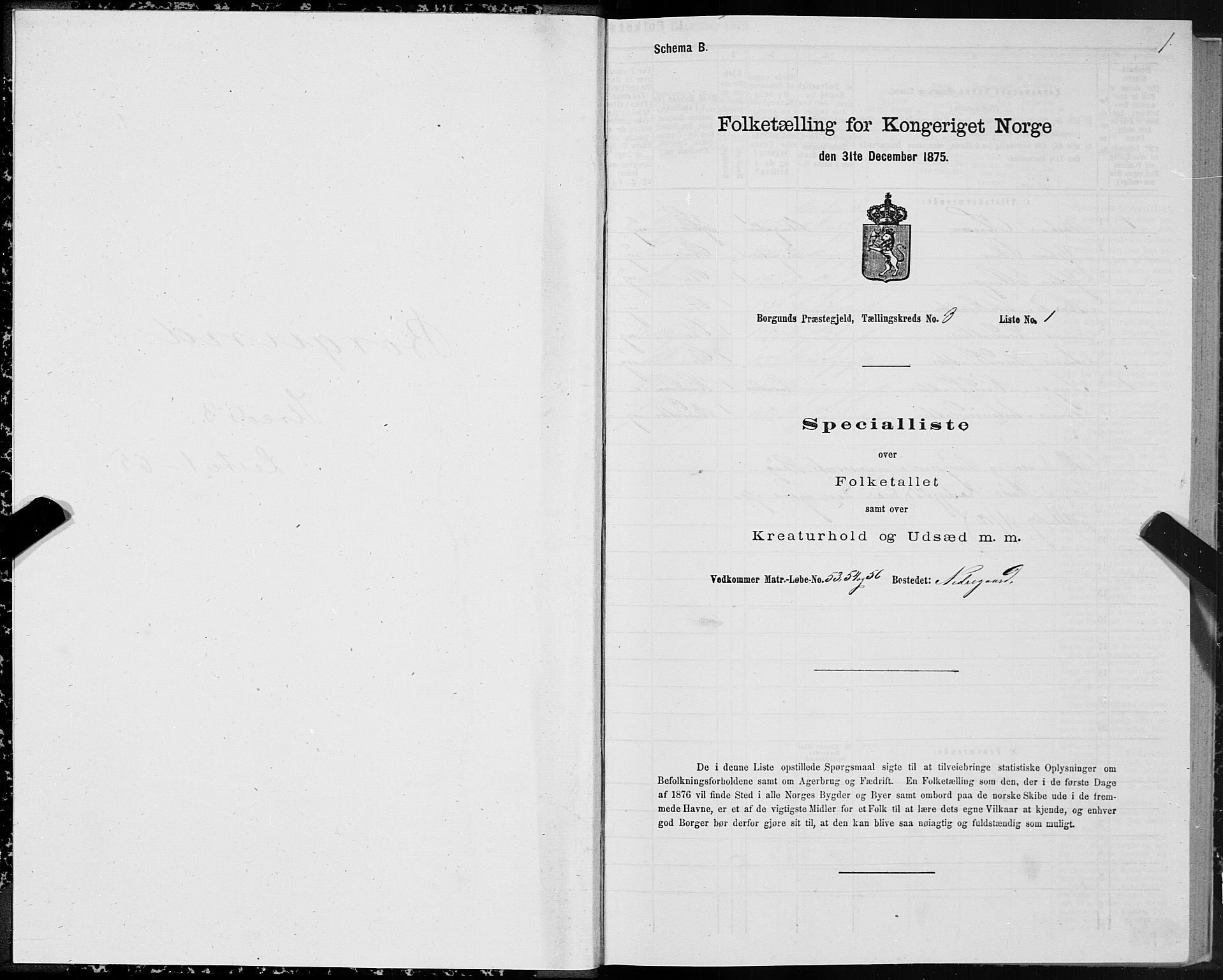 SAT, 1875 census for 1531P Borgund, 1875, p. 2001