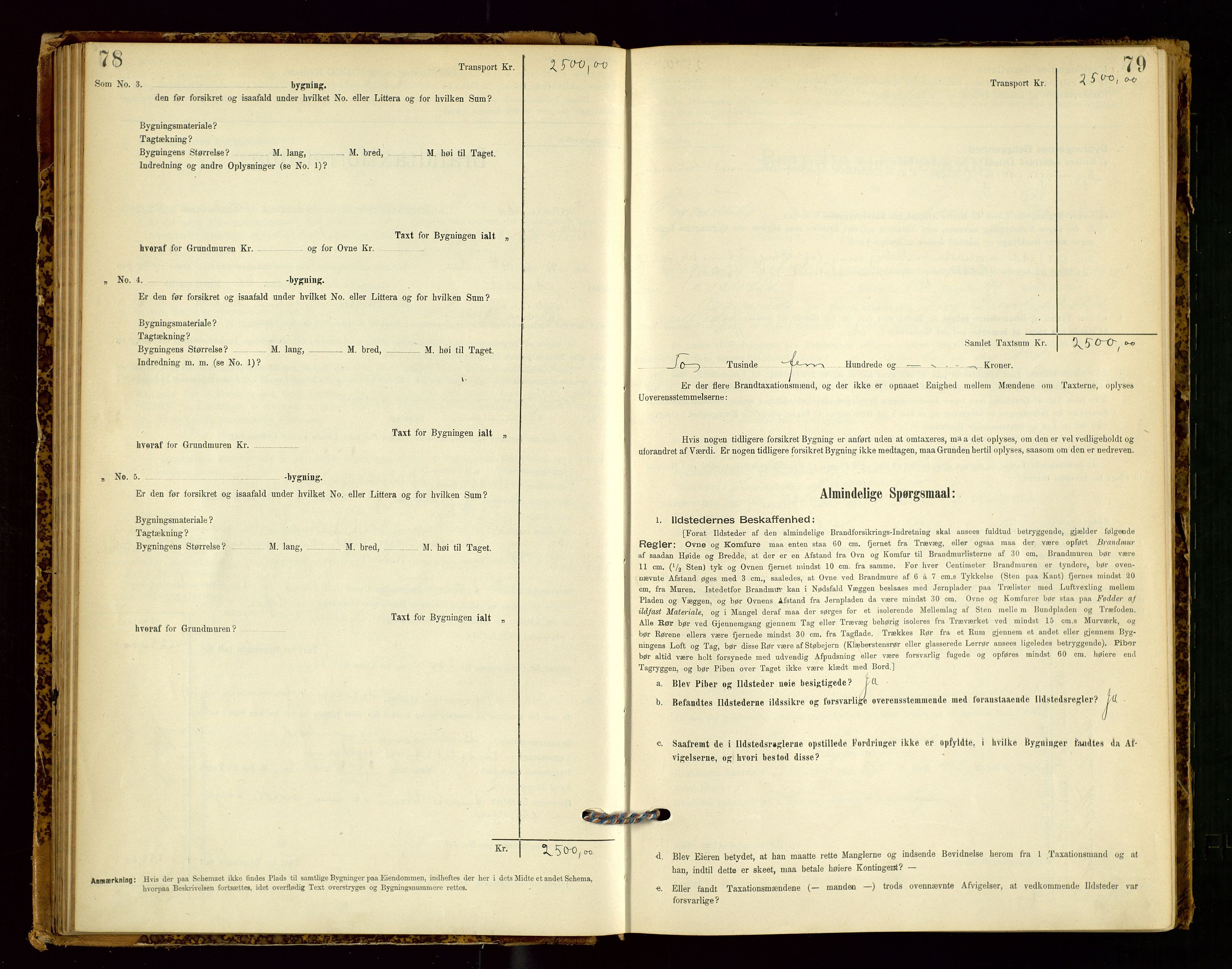 Eigersund lensmannskontor, SAST/A-100171/Gob/L0001: Skjemaprotokoll, 1894-1909, p. 78-79