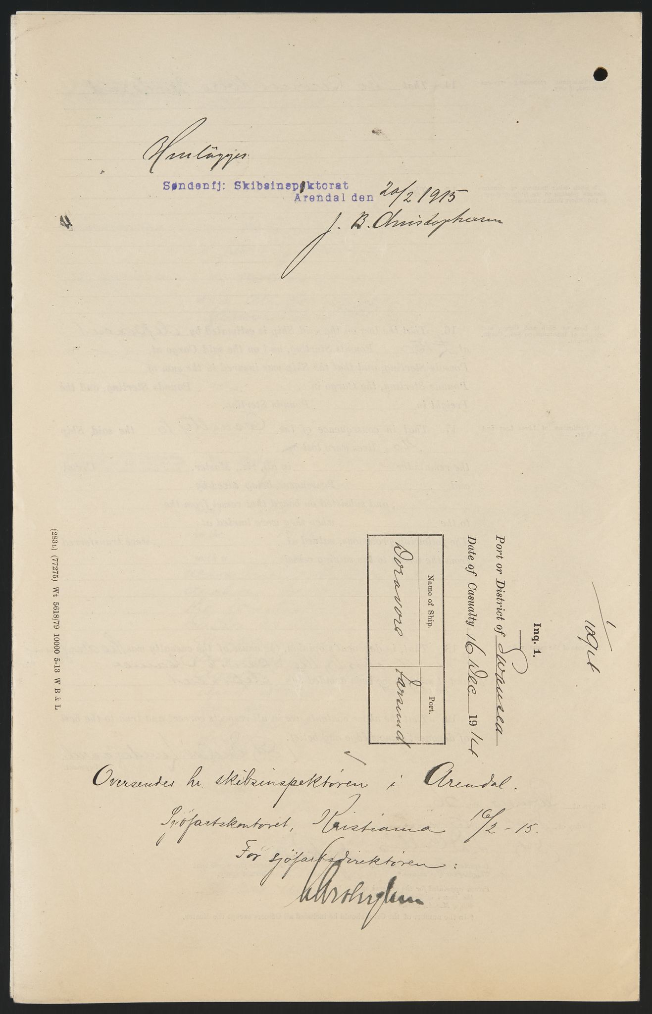 Sjøfartsdirektoratet med forløpere, skipsmapper slettede skip, AV/RA-S-4998/F/Fa/L0246: --, 1866-1933, p. 293