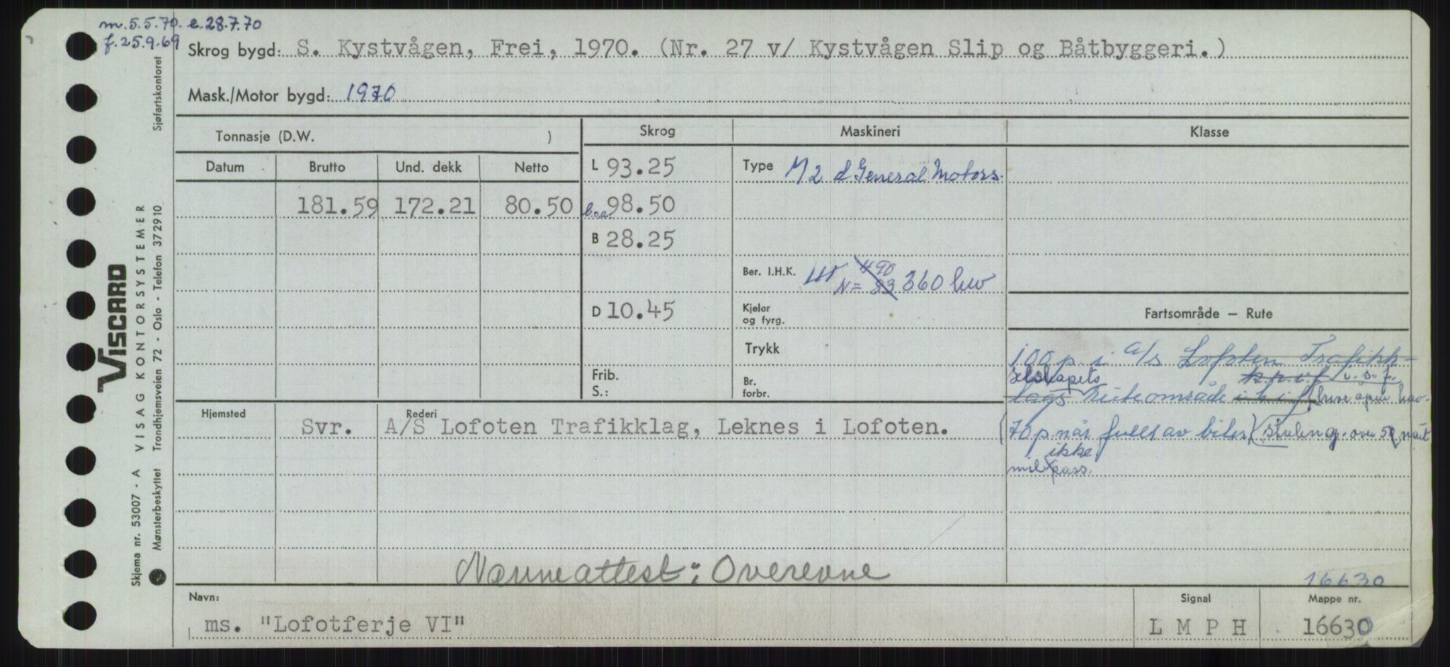 Sjøfartsdirektoratet med forløpere, Skipsmålingen, AV/RA-S-1627/H/Ha/L0003/0002: Fartøy, Hilm-Mar / Fartøy, Kom-Mar, p. 561