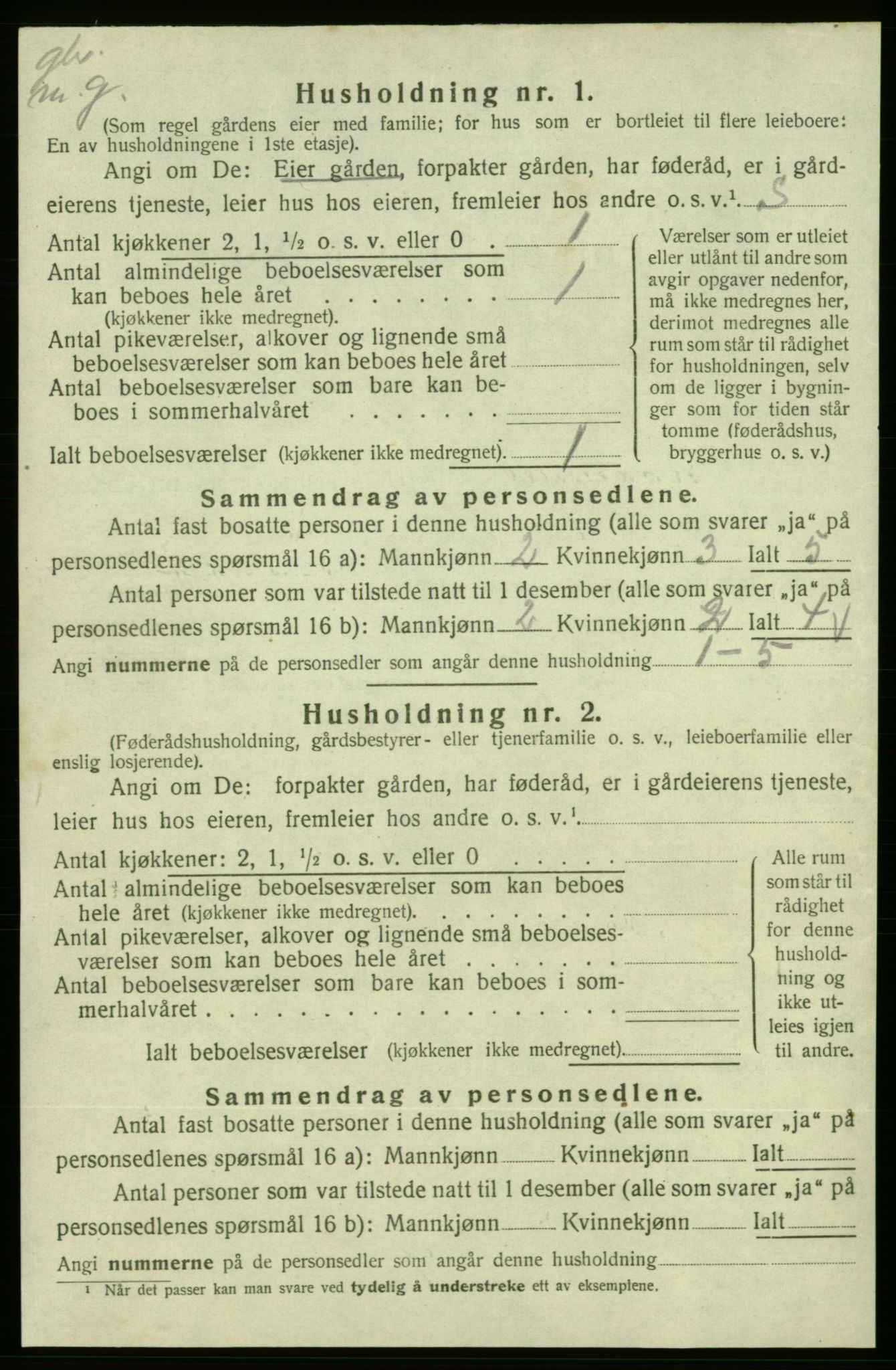 SAB, 1920 census for Skånevik, 1920, p. 2252