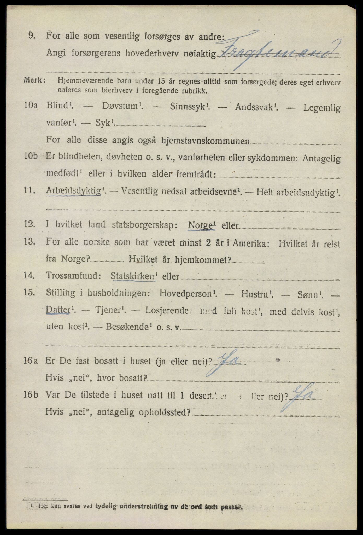 SAO, 1920 census for Moss land district, 1920, p. 6434