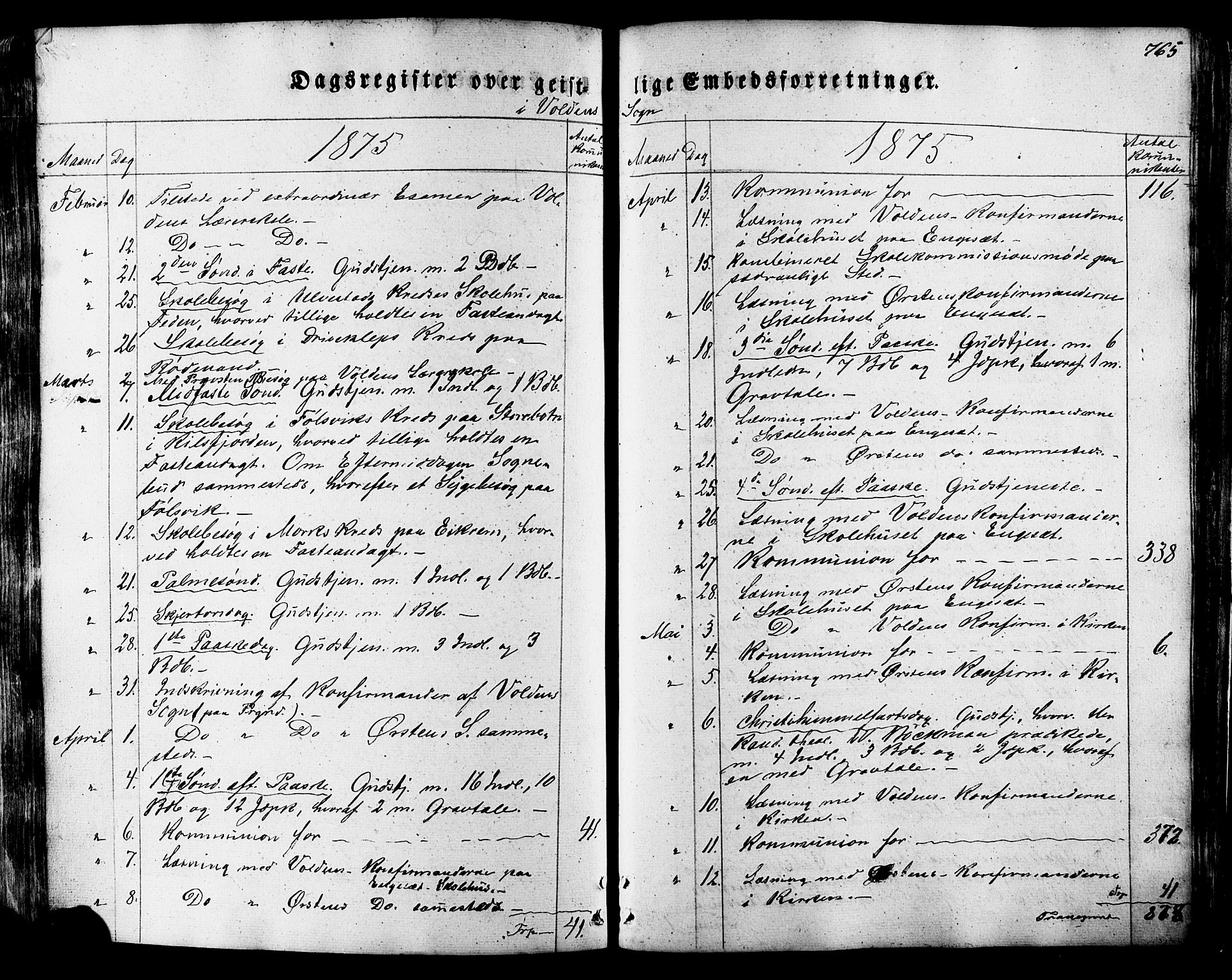 Ministerialprotokoller, klokkerbøker og fødselsregistre - Møre og Romsdal, SAT/A-1454/511/L0140: Parish register (official) no. 511A07, 1851-1878, p. 765