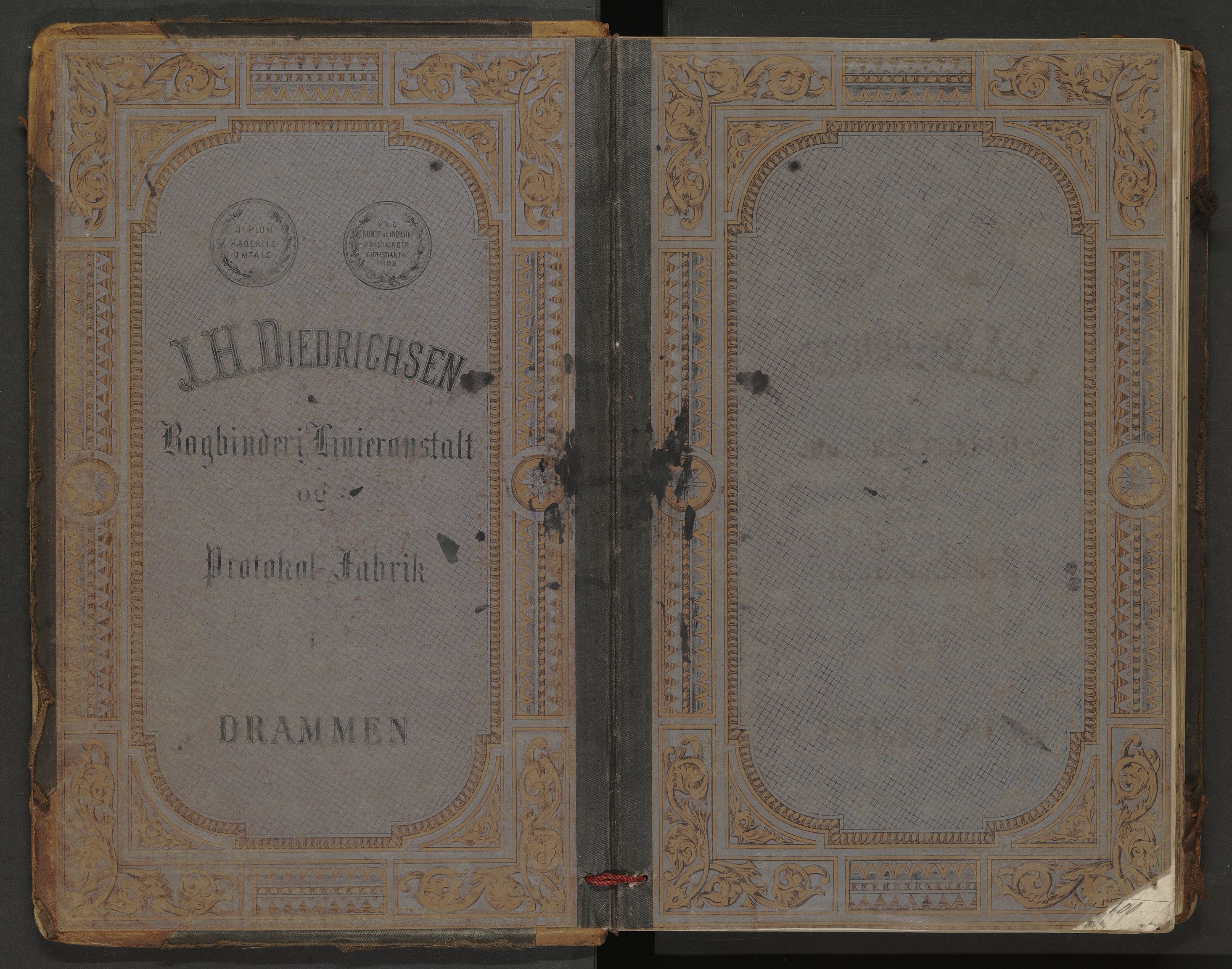 Drammen magistrat, AV/SAKO-A-846/F/Fa/Faa/L0007: Branntakstprotokoll, 1887-1893