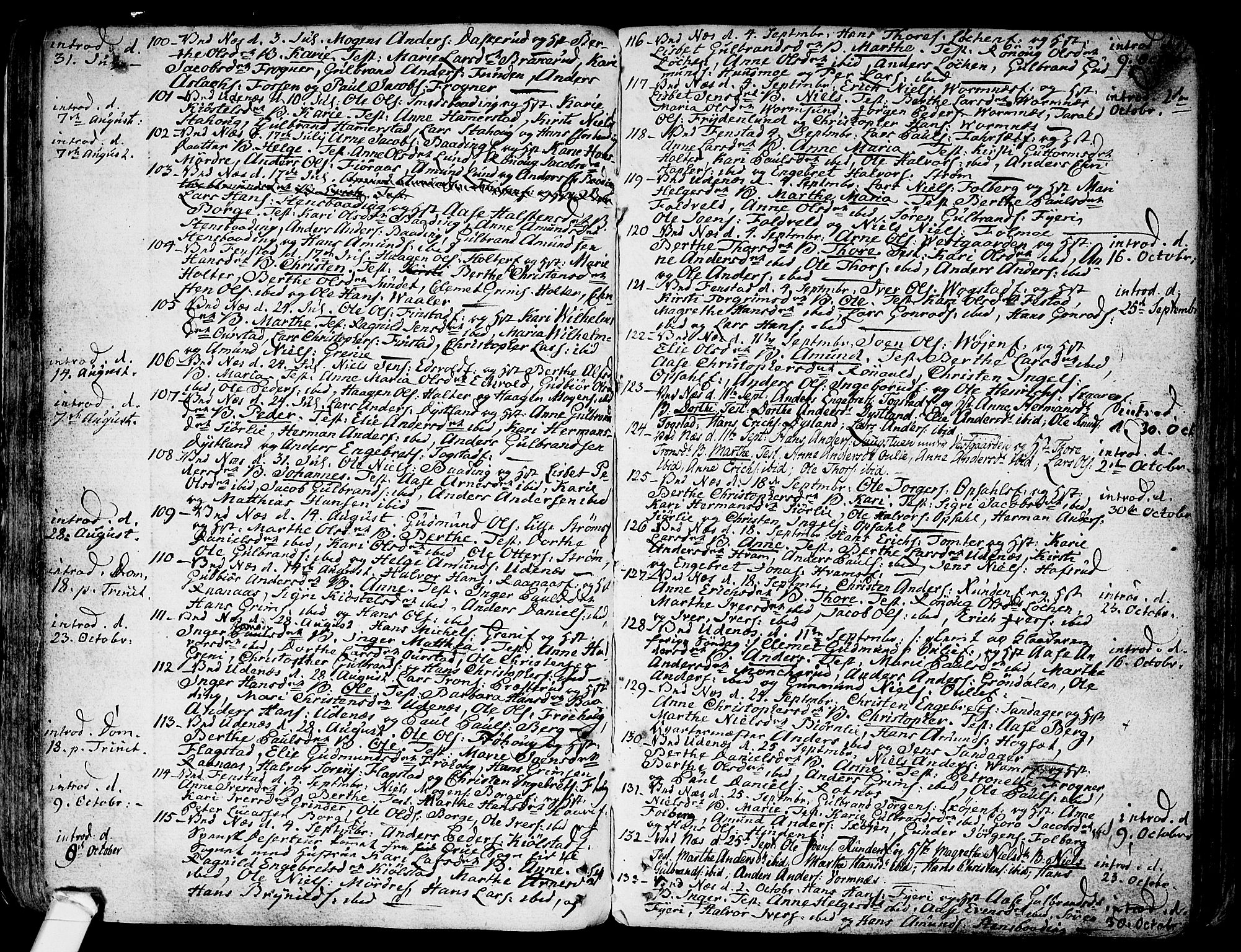 Nes prestekontor Kirkebøker, SAO/A-10410/F/Fa/L0004: Parish register (official) no. I 4, 1781-1816, p. 77