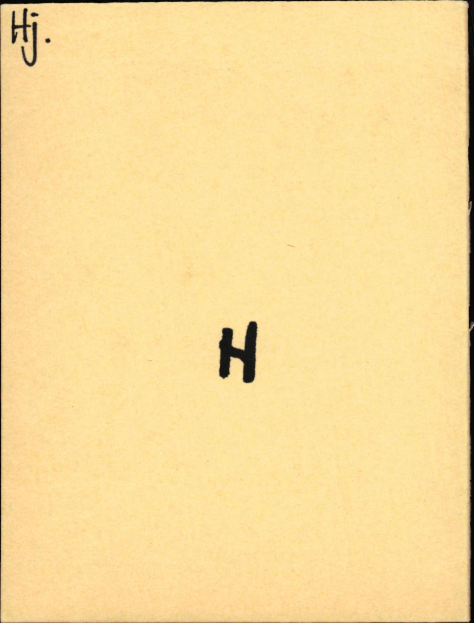 Statens vegvesen, Hordaland vegkontor, SAB/A-5201/2/Ha/L0023: R-eierkort H, 1920-1971, p. 1