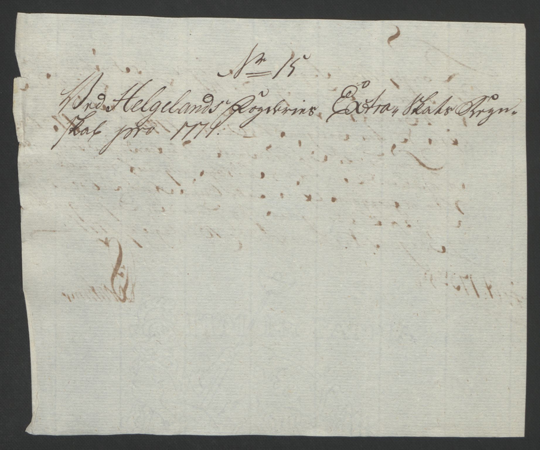 Rentekammeret inntil 1814, Reviderte regnskaper, Fogderegnskap, RA/EA-4092/R65/L4573: Ekstraskatten Helgeland, 1762-1772, p. 366