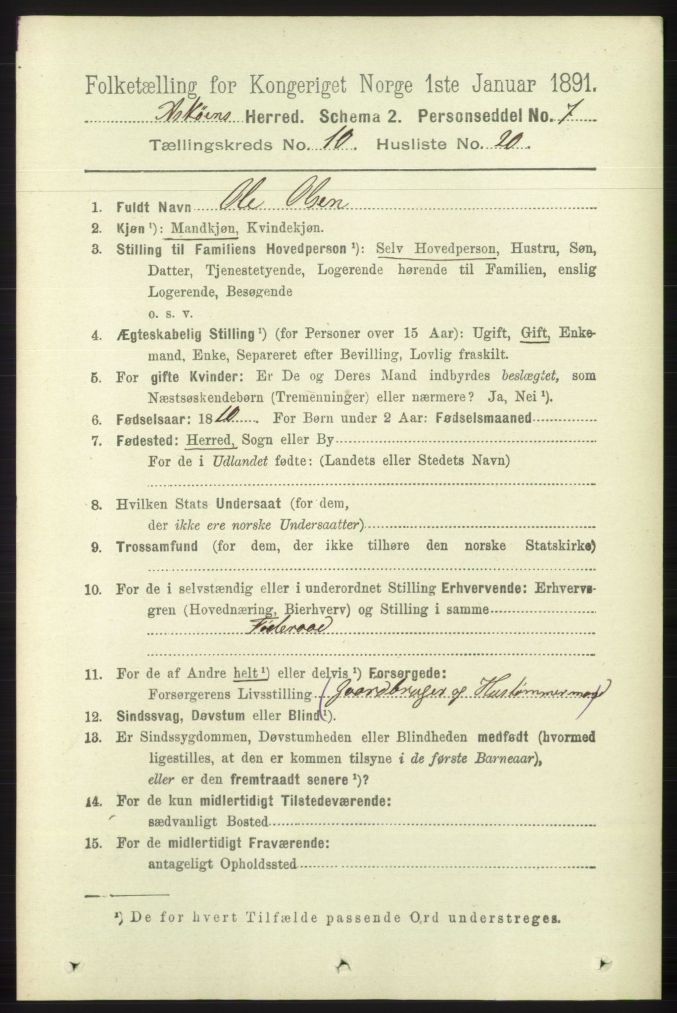 RA, 1891 census for 1247 Askøy, 1891, p. 6522