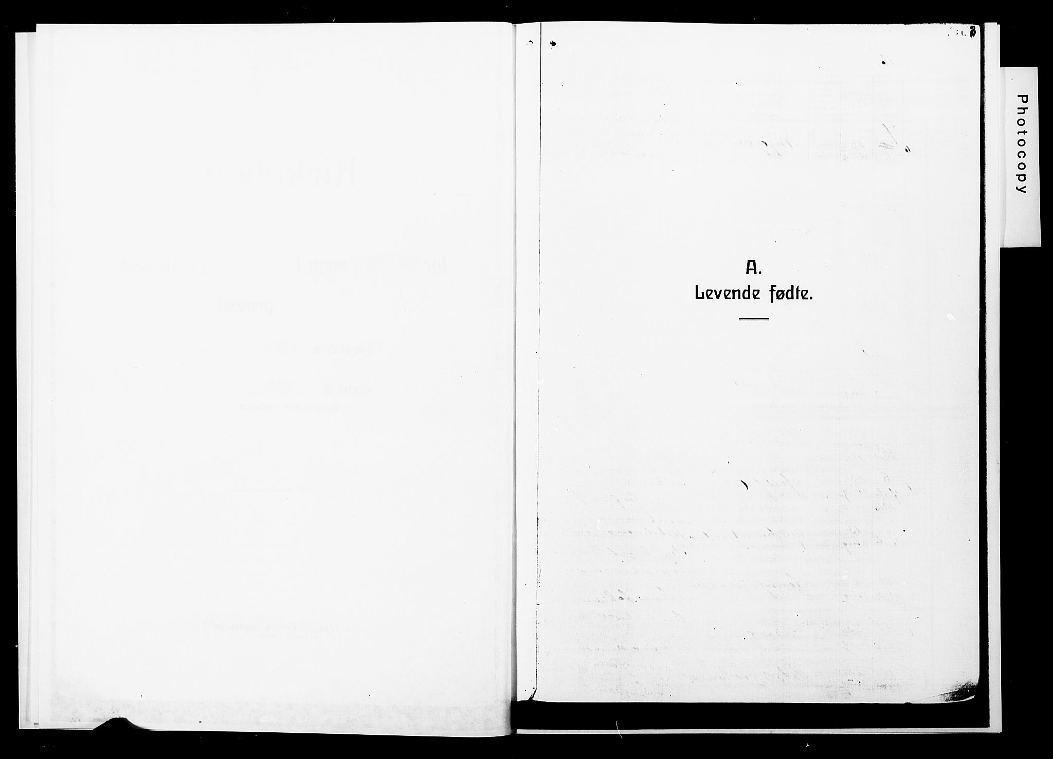 Nykirken Sokneprestembete, SAB/A-77101/H/Hab: Parish register (copy) no. B 7, 1916-1921, p. 2