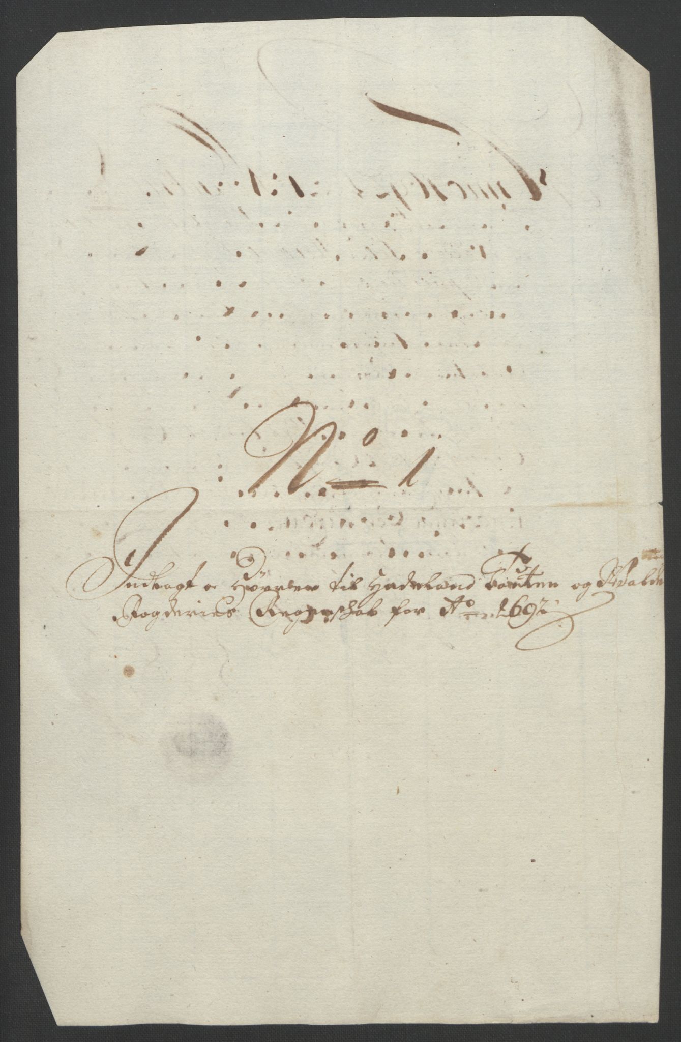 Rentekammeret inntil 1814, Reviderte regnskaper, Fogderegnskap, AV/RA-EA-4092/R18/L1291: Fogderegnskap Hadeland, Toten og Valdres, 1692, p. 181