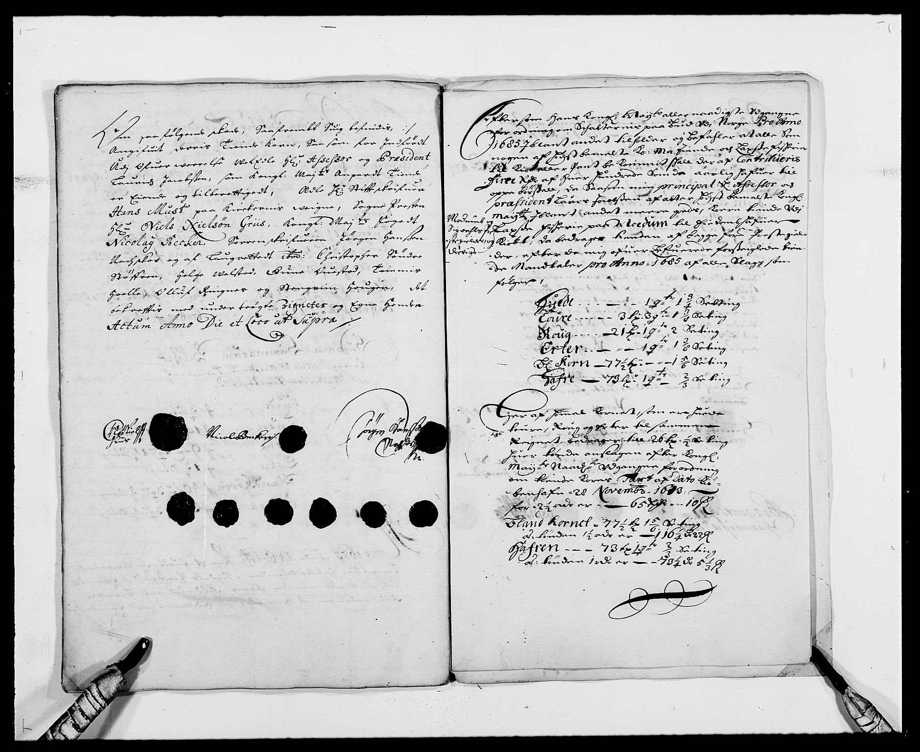 Rentekammeret inntil 1814, Reviderte regnskaper, Fogderegnskap, RA/EA-4092/R25/L1678: Fogderegnskap Buskerud, 1685-1686, p. 145
