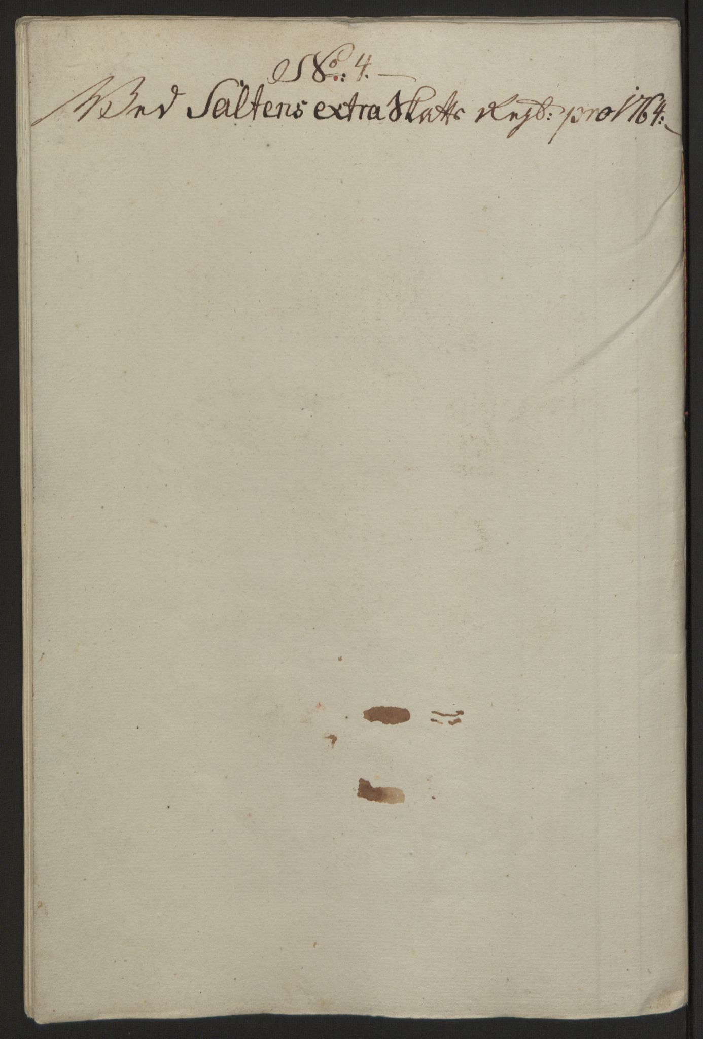 Rentekammeret inntil 1814, Reviderte regnskaper, Fogderegnskap, AV/RA-EA-4092/R66/L4670: Ekstraskatten Salten, 1762-1764, p. 391