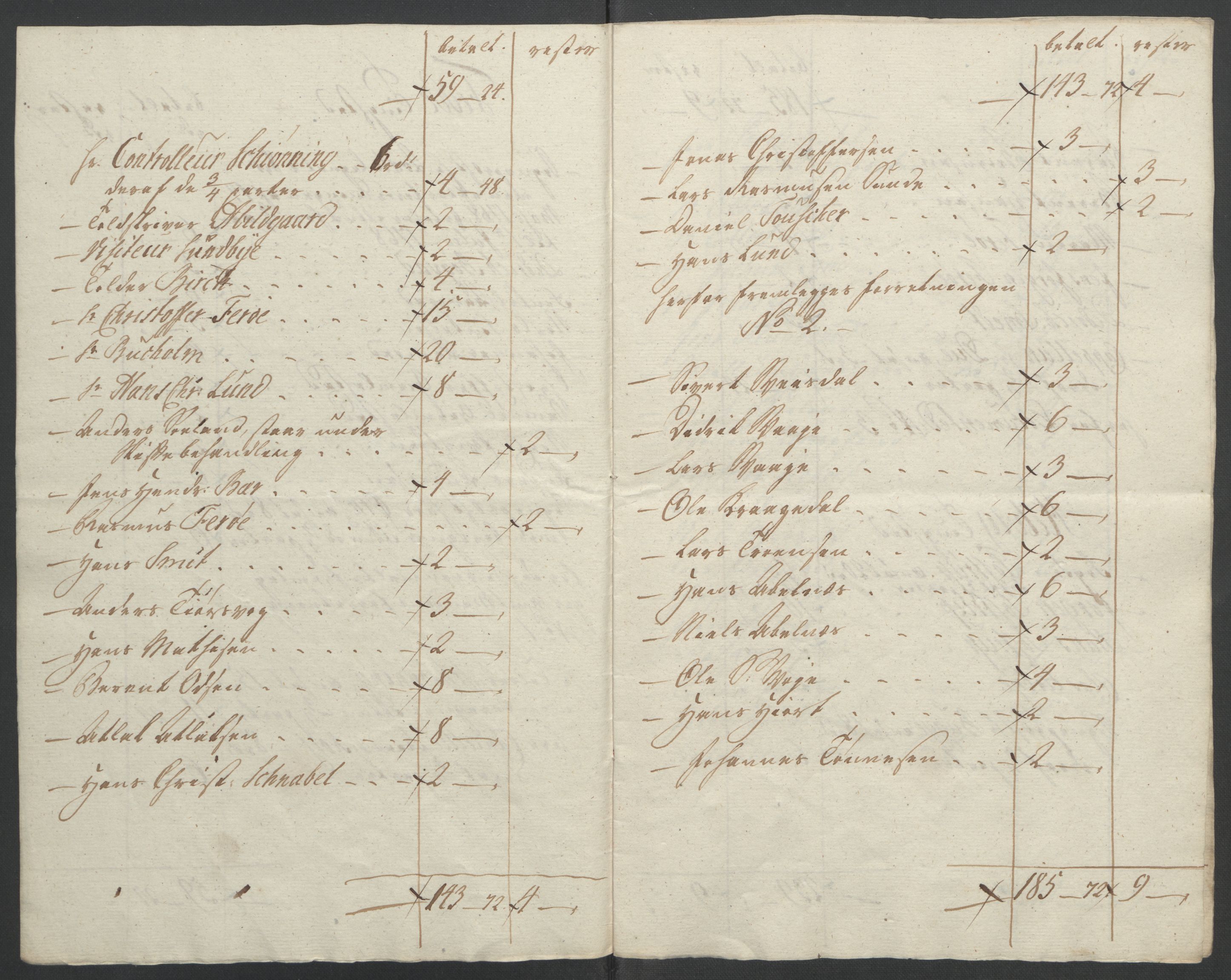 Rentekammeret inntil 1814, Reviderte regnskaper, Fogderegnskap, AV/RA-EA-4092/R45/L2704: Ekstraskatten Lista og Mandal, 1762-1768, p. 335