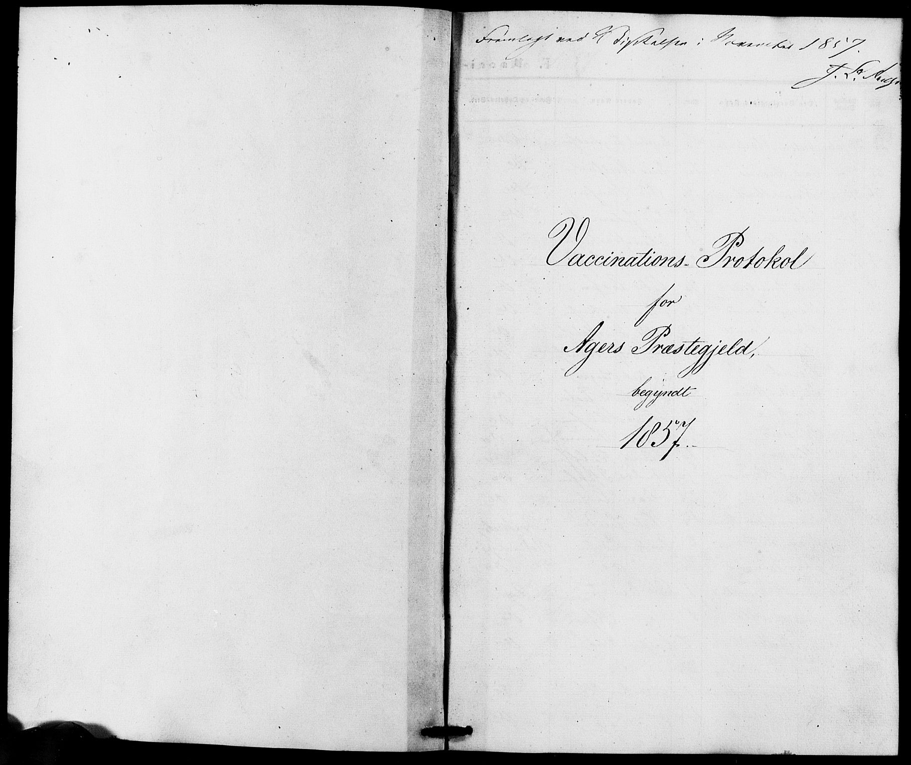 Vestre Aker prestekontor Kirkebøker, SAO/A-10025/K/Ka/L0001: Vaccination register no. 1, 1857-1867
