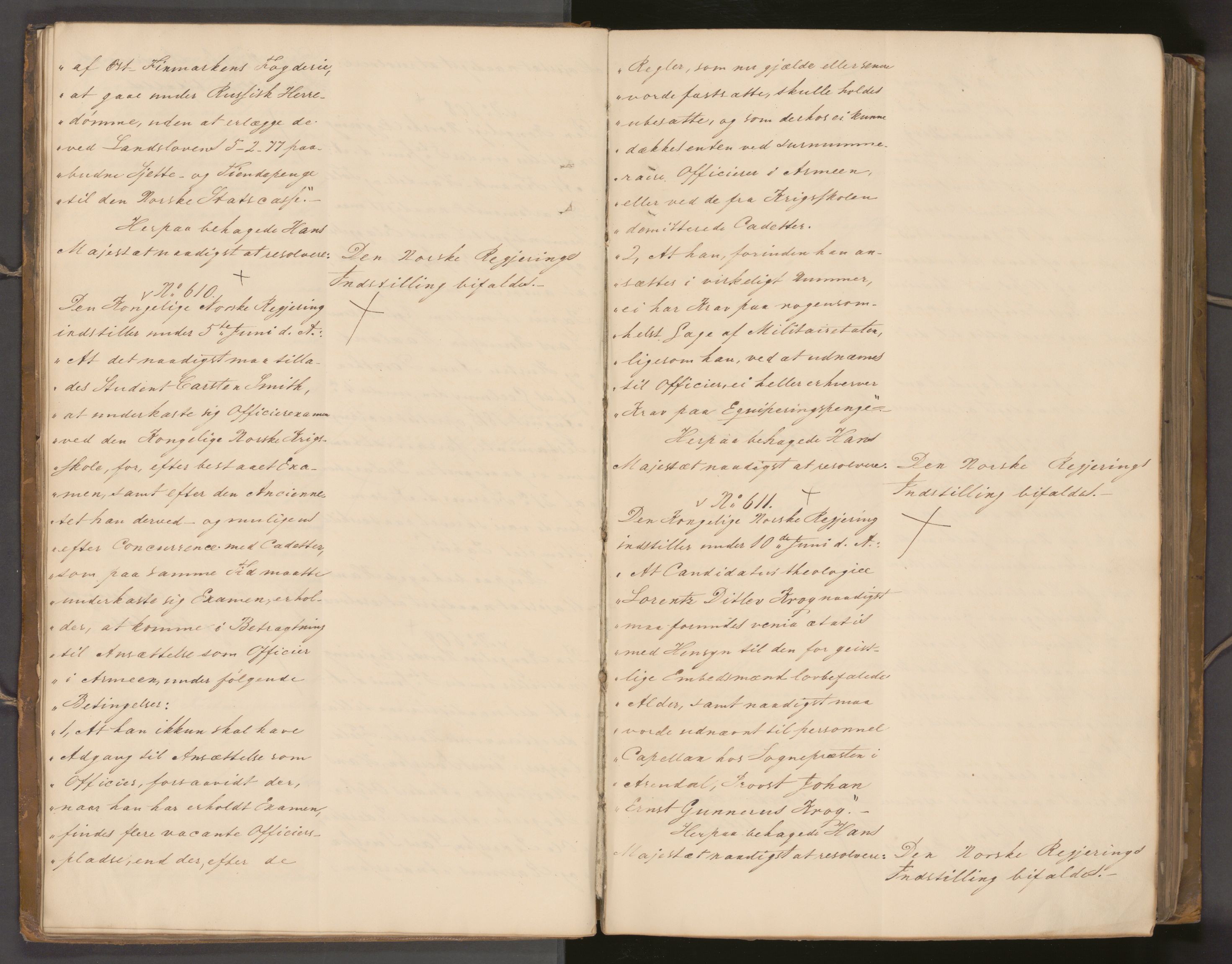 Statsrådssekretariatet, AV/RA-S-1001/A/Ab/L0041: Kgl. res. nr. 569-1292, 2. halvår, 1835