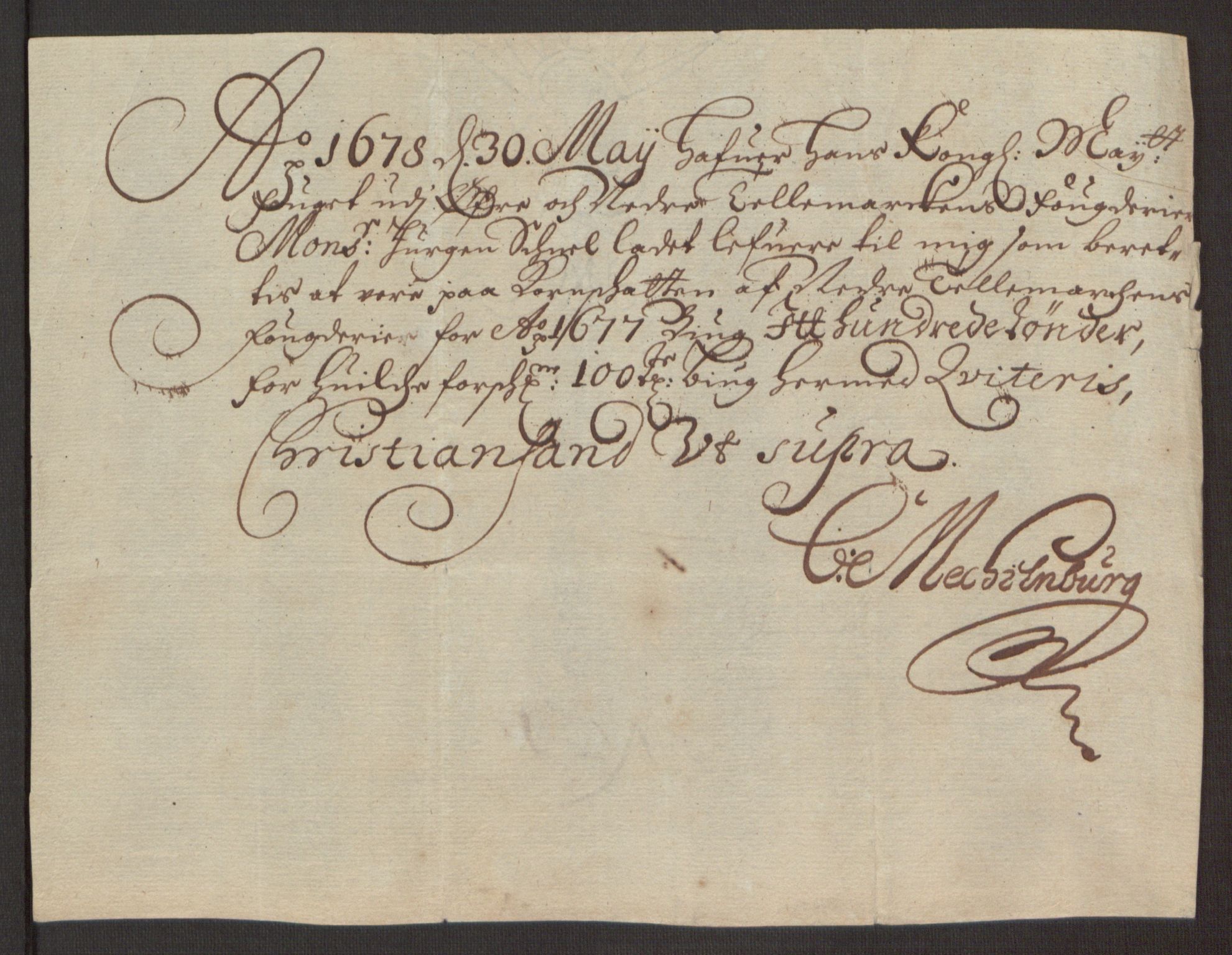 Rentekammeret inntil 1814, Reviderte regnskaper, Fogderegnskap, RA/EA-4092/R35/L2069: Fogderegnskap Øvre og Nedre Telemark, 1678, p. 244