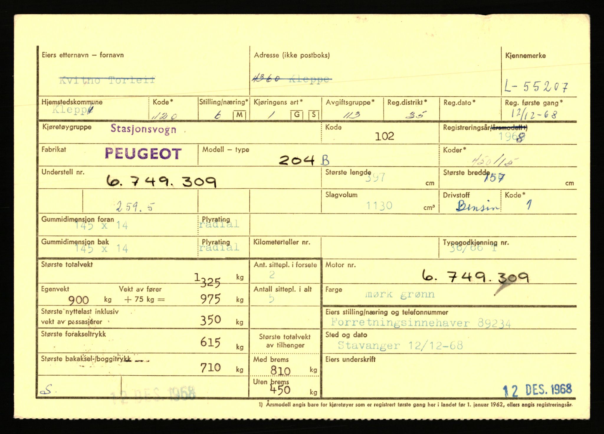 Stavanger trafikkstasjon, AV/SAST-A-101942/0/F/L0054: L-54200 - L-55699, 1930-1971, p. 2045