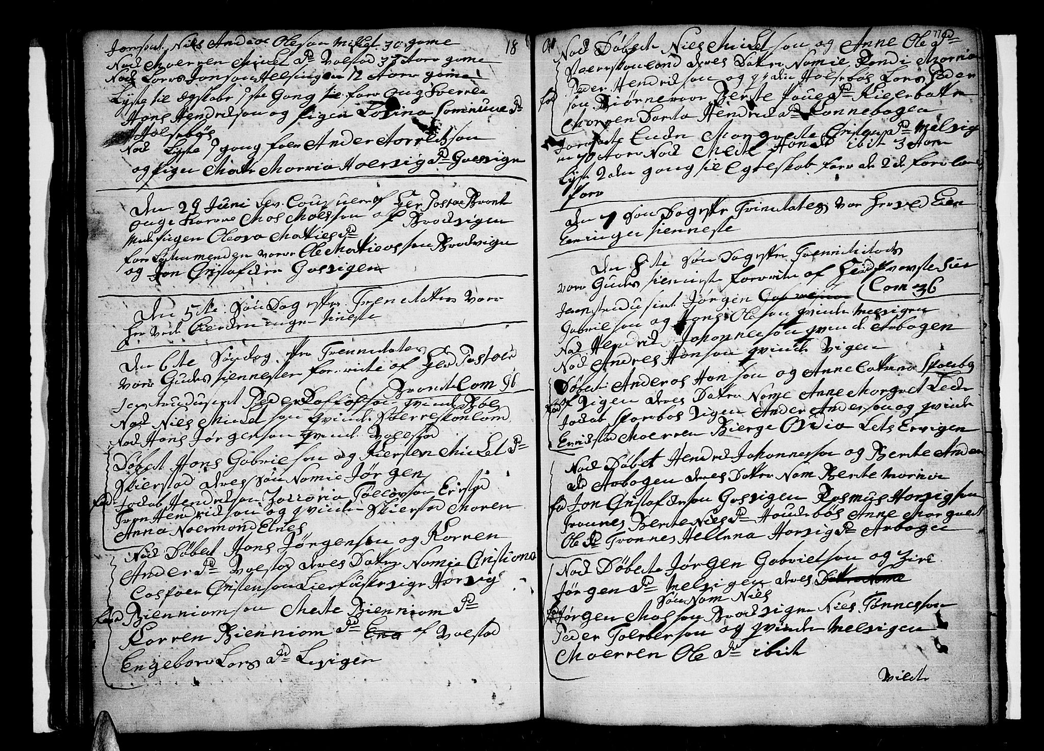 Trondenes sokneprestkontor, AV/SATØ-S-1319/H/Hb/L0002klokker: Parish register (copy) no. 2, 1795-1818, p. 77