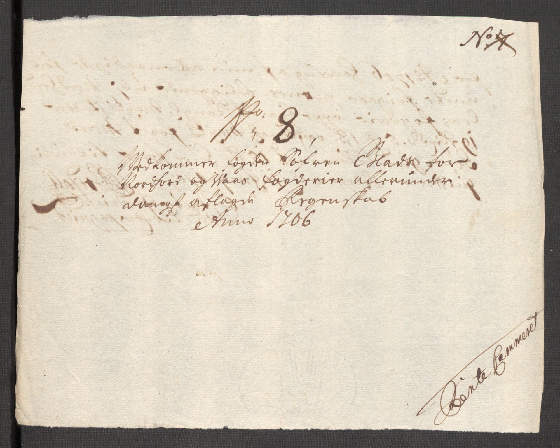Rentekammeret inntil 1814, Reviderte regnskaper, Fogderegnskap, RA/EA-4092/R51/L3188: Fogderegnskap Nordhordland og Voss, 1706-1707, p. 36