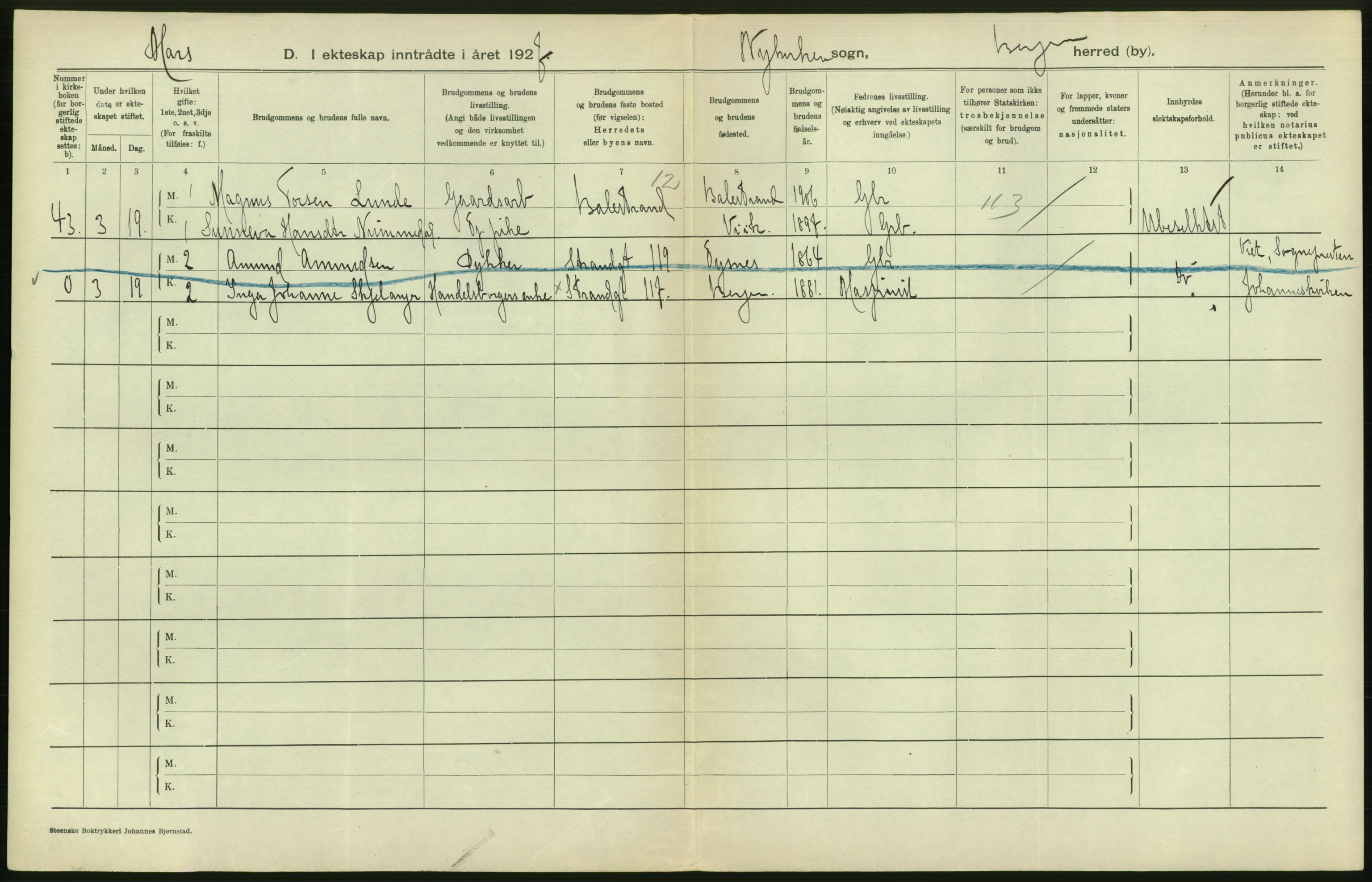 Statistisk sentralbyrå, Sosiodemografiske emner, Befolkning, AV/RA-S-2228/D/Df/Dfc/Dfcg/L0028: Bergen: Gifte, døde., 1927, p. 106