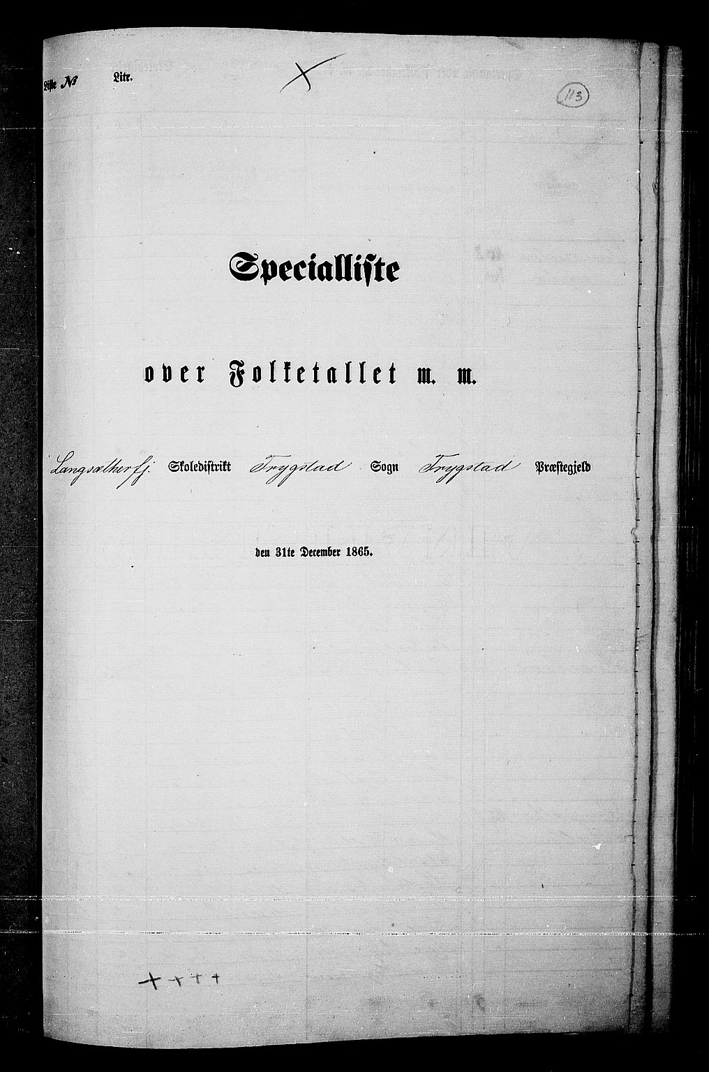 RA, 1865 census for Trøgstad, 1865, p. 97