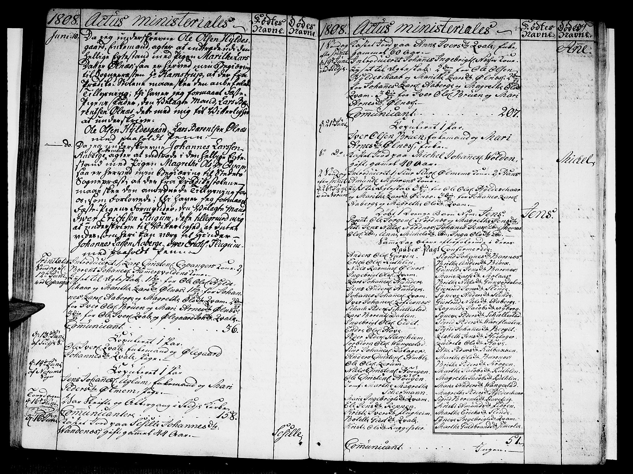 Sogndal sokneprestembete, AV/SAB-A-81301/H/Haa/Haaa/L0008: Parish register (official) no. A 8, 1795-1809, p. 171