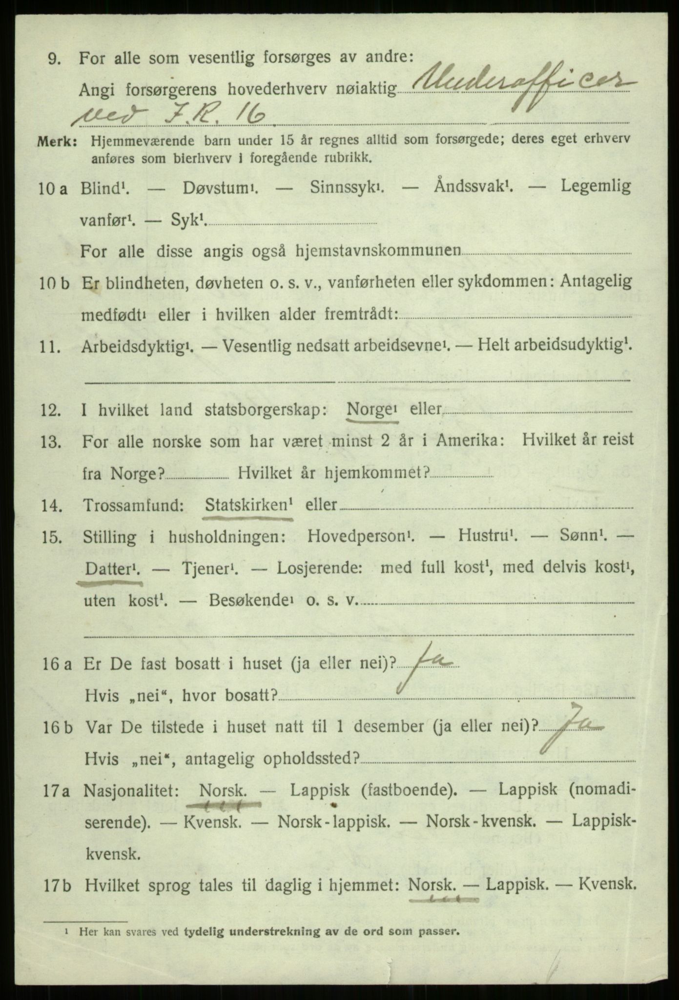 SATØ, 1920 census for Bjarkøy, 1920, p. 4670