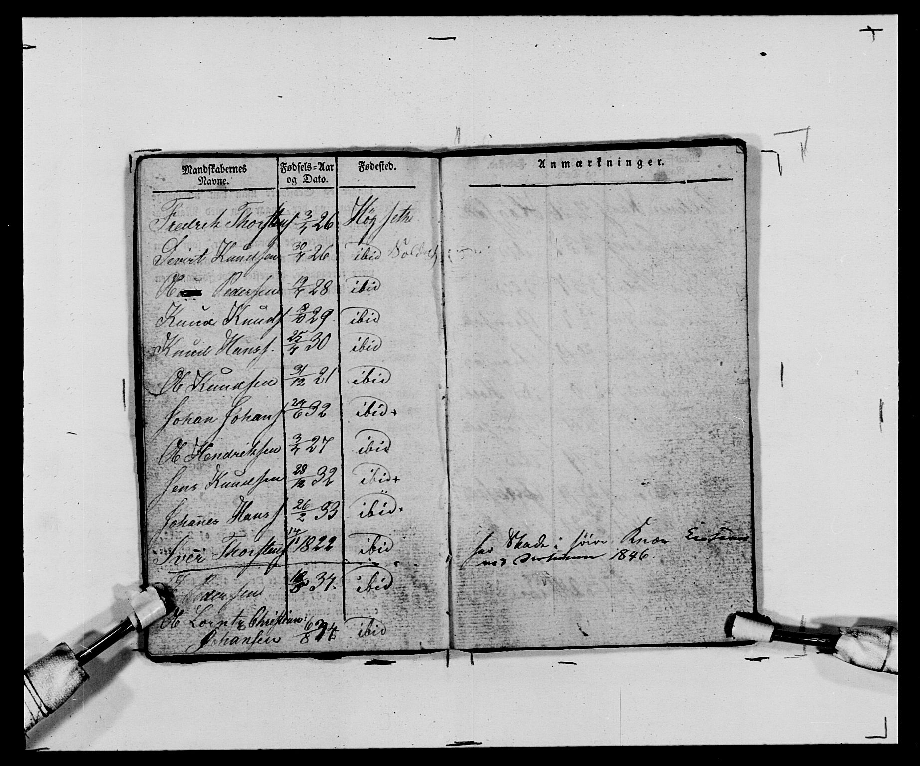 Generalitets- og kommissariatskollegiet, Det kongelige norske kommissariatskollegium, AV/RA-EA-5420/E/Eh/L0120: Tingvollske kompani, 1850-1870, p. 203