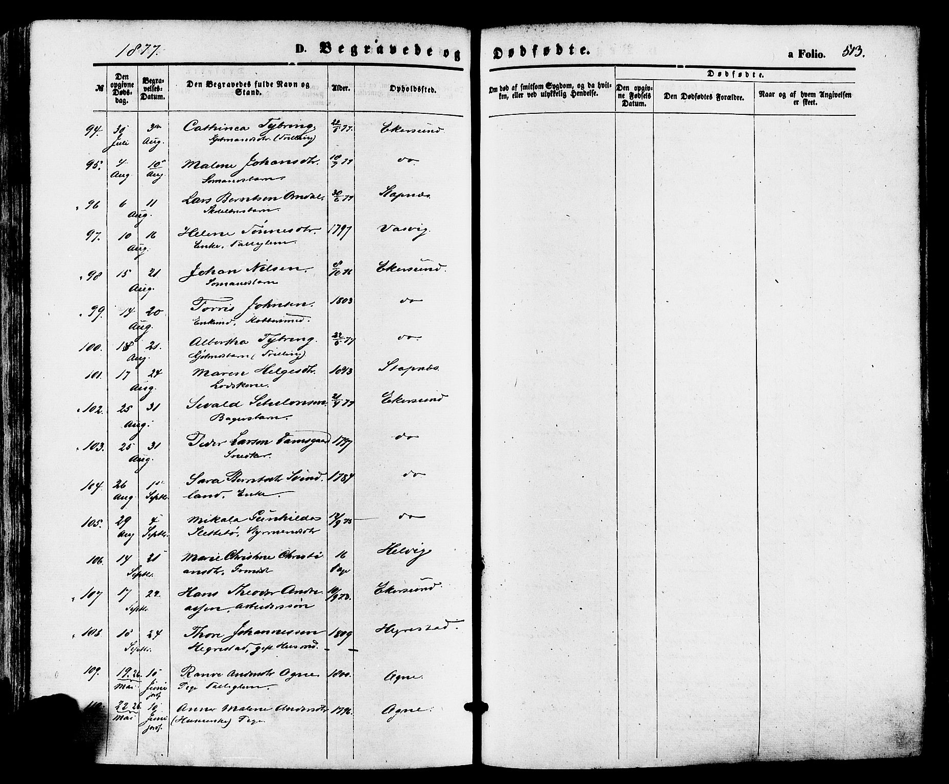 Eigersund sokneprestkontor, AV/SAST-A-101807/S08/L0014: Parish register (official) no. A 13, 1866-1878, p. 513