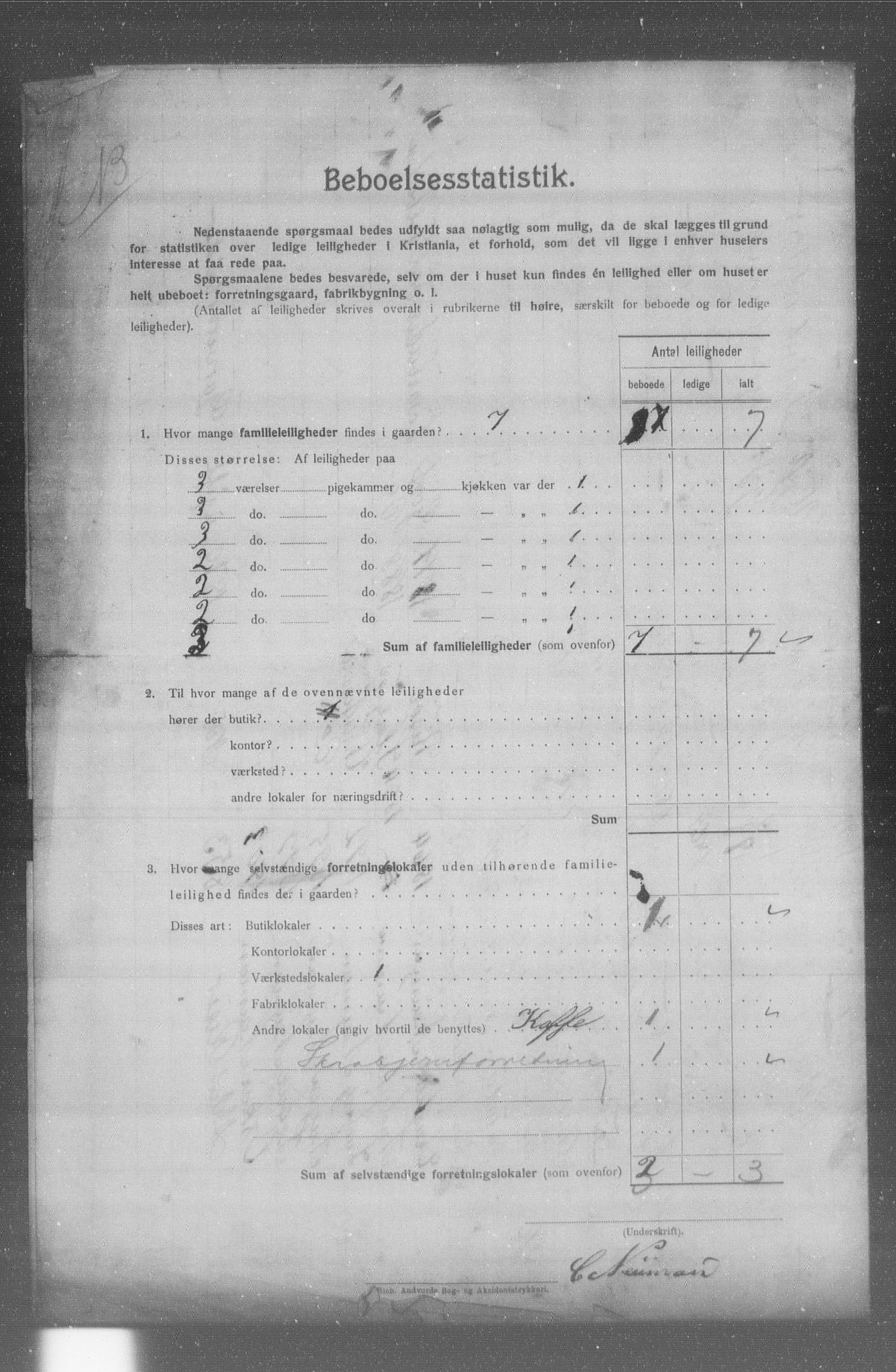 OBA, Municipal Census 1904 for Kristiania, 1904, p. 16517