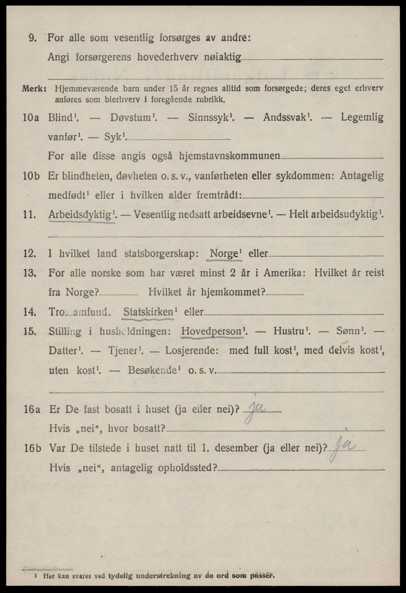 SAT, 1920 census for Aukra, 1920, p. 3272