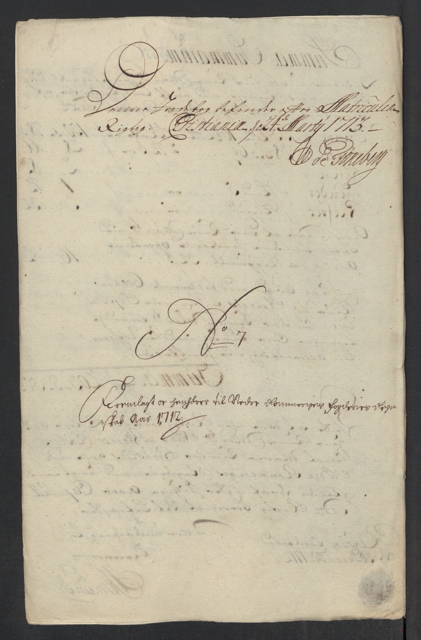 Rentekammeret inntil 1814, Reviderte regnskaper, Fogderegnskap, AV/RA-EA-4092/R11/L0594: Fogderegnskap Nedre Romerike, 1712, p. 209