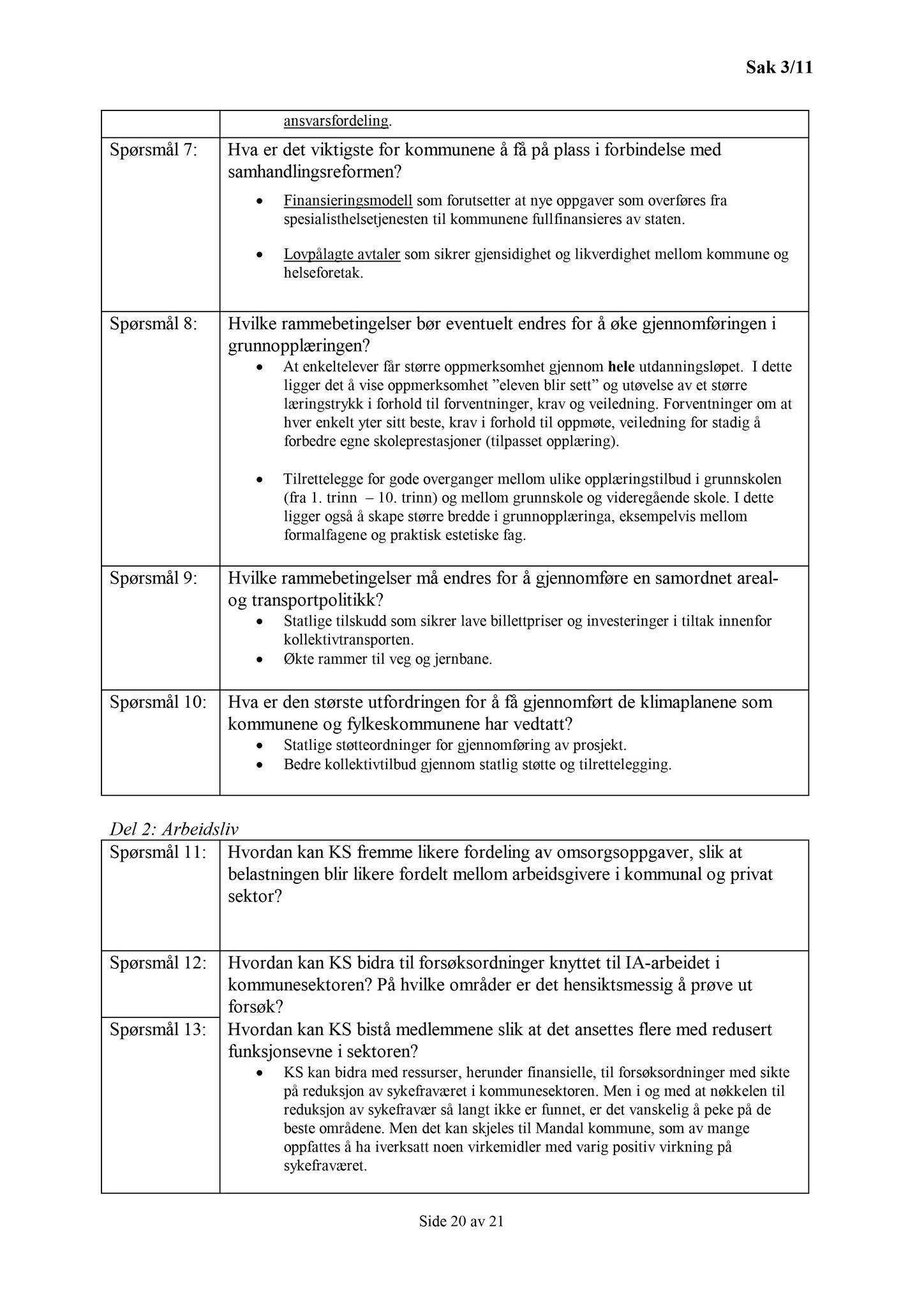 Klæbu Kommune, TRKO/KK/02-FS/L004: Formannsskapet - Møtedokumenter, 2011, p. 21