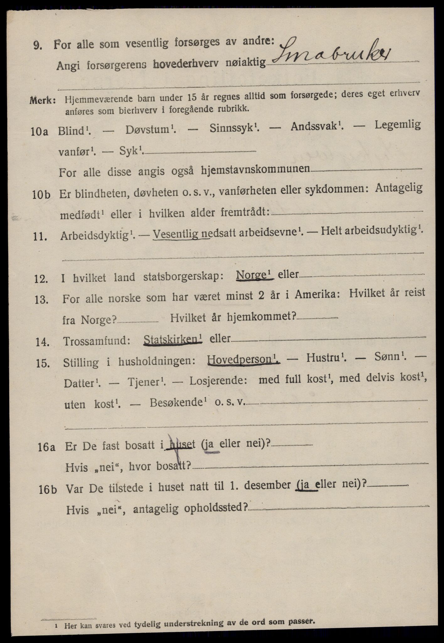 SAT, 1920 census for Sykkylven, 1920, p. 4686