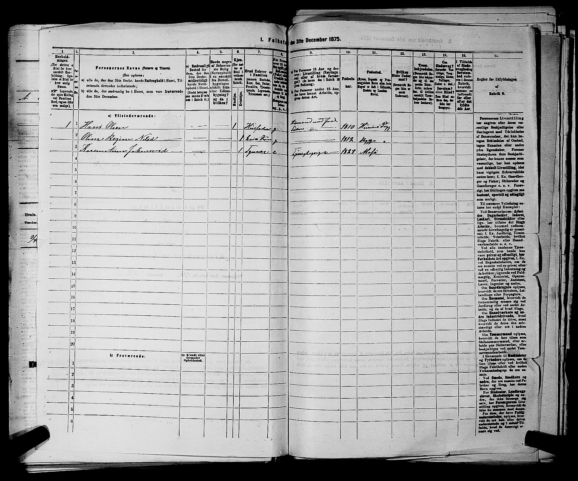 RA, 1875 census for 0136P Rygge, 1875, p. 648